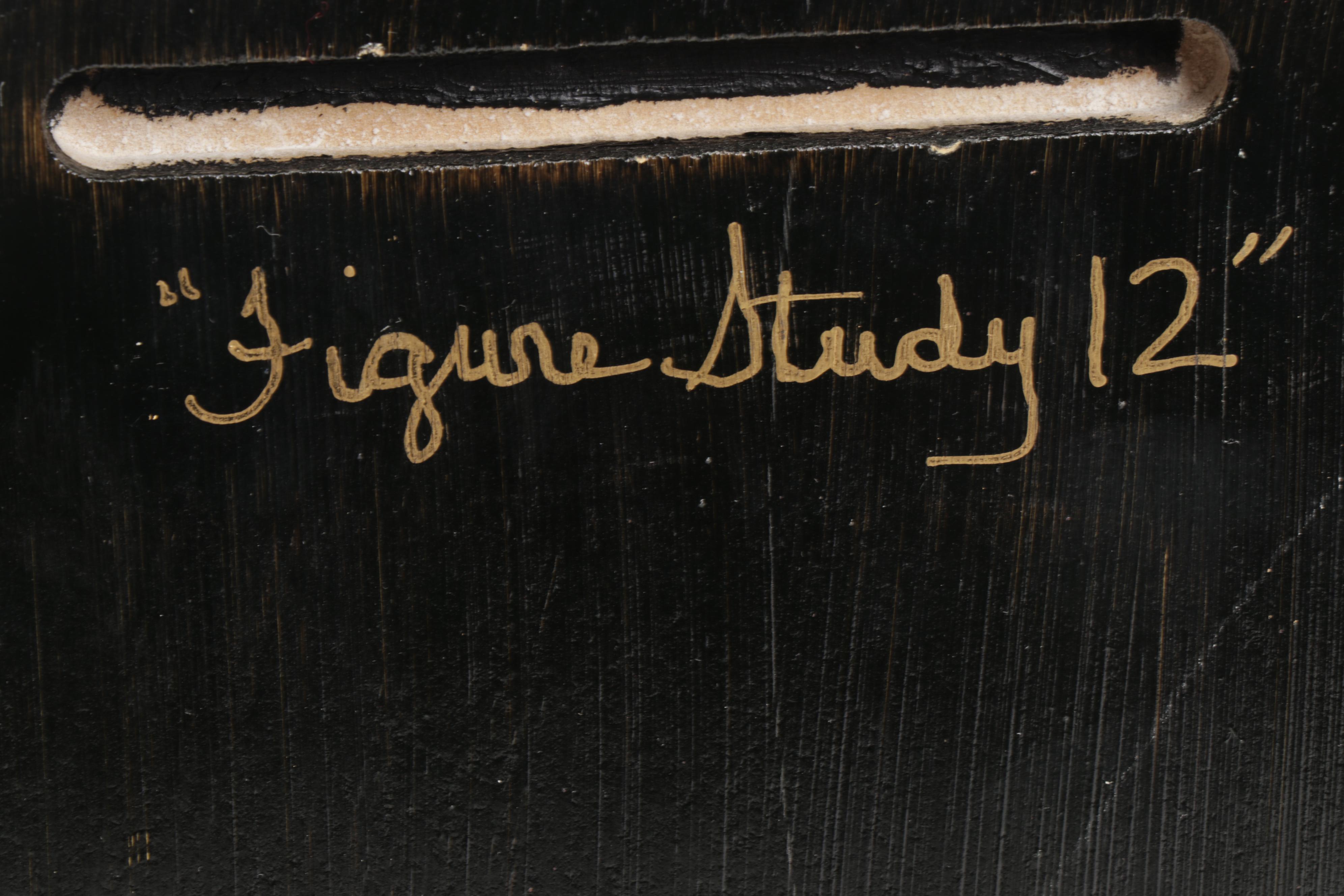 Liz Jardine Oil Paintings "Figure Studies 2, 4, 9, and 12"