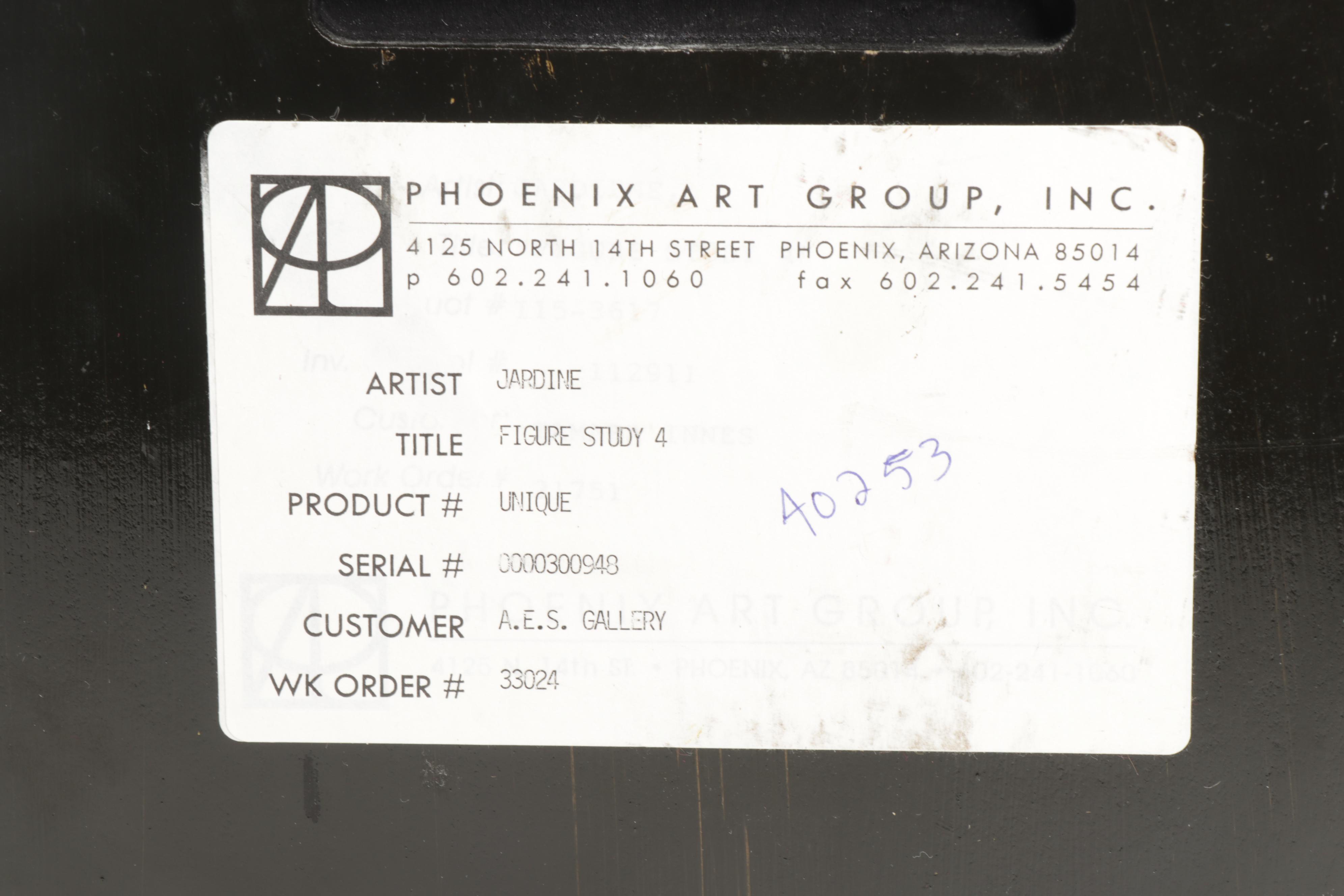 Liz Jardine Oil Paintings "Figure Studies 2, 4, 9, and 12"