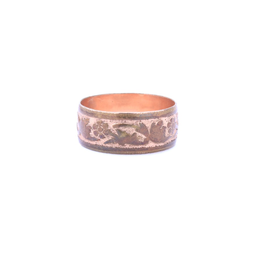 14K Yellow Gold Ring