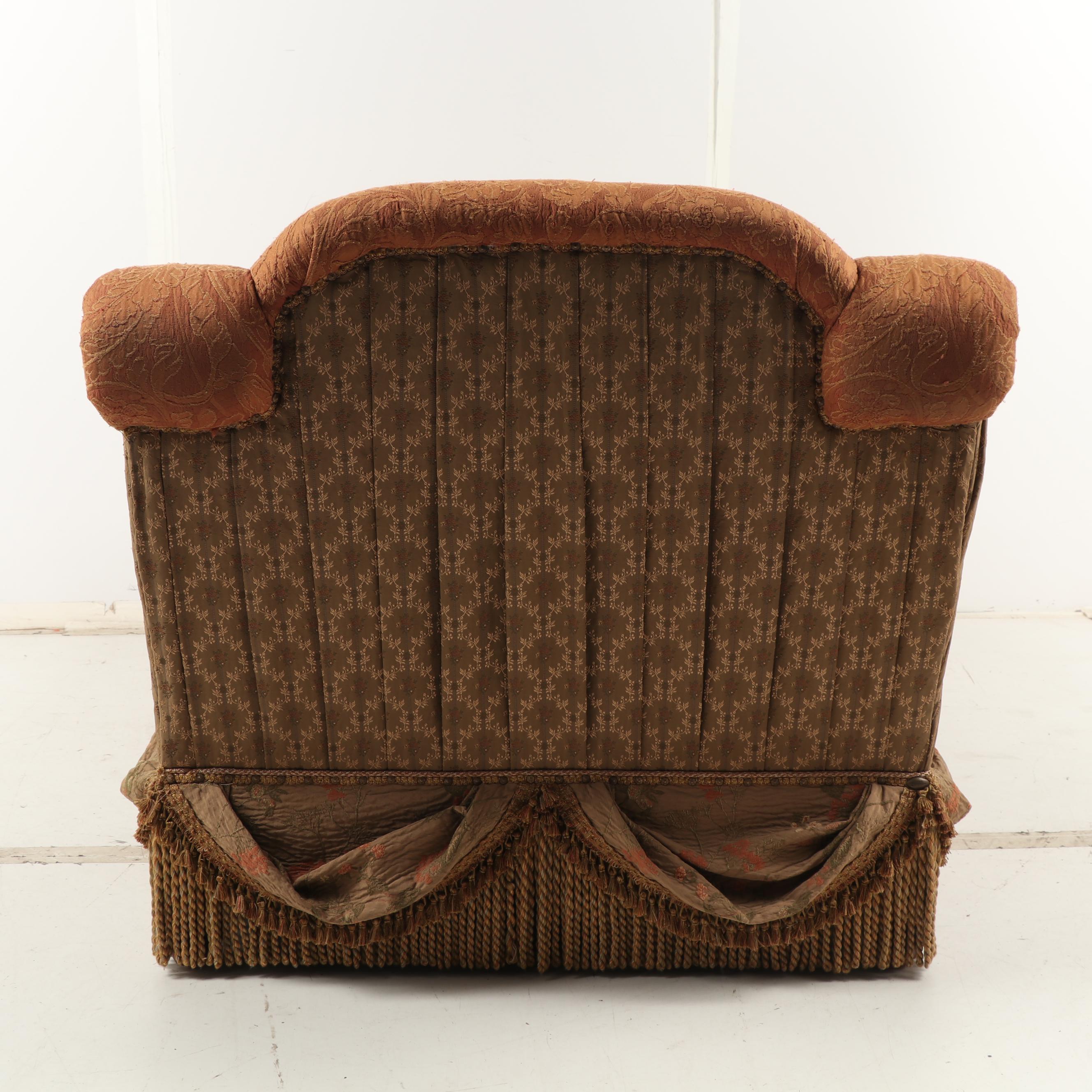 Jeff Zimmerman Collection Custom Upholstered Chaise Lounge, Late 20th Century