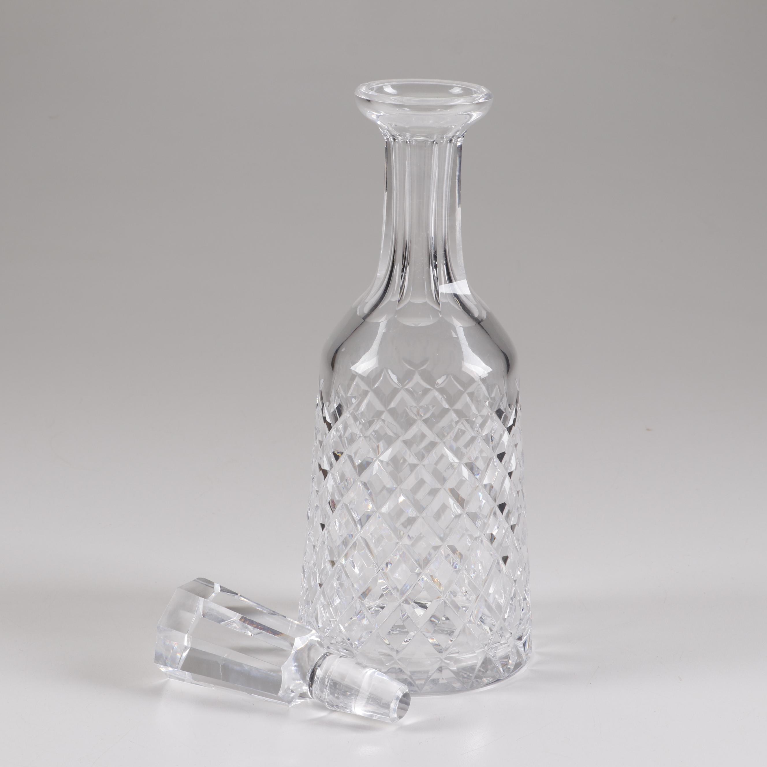 Waterford Crystal "Alana" Wine Decanter with Stopper