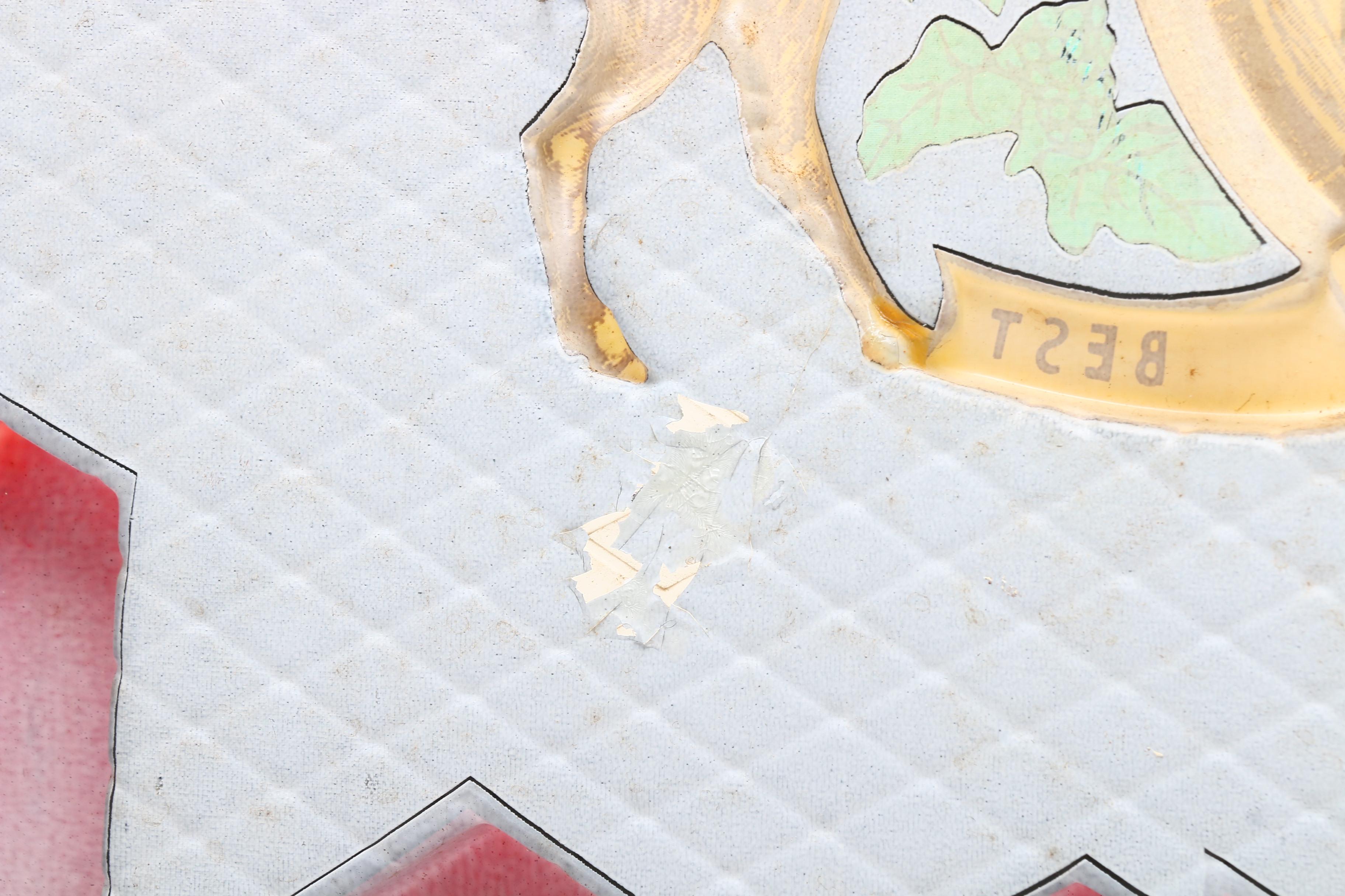 Hudepohl Beer "14K" Advertising Sign, Circa 1950s-1960s