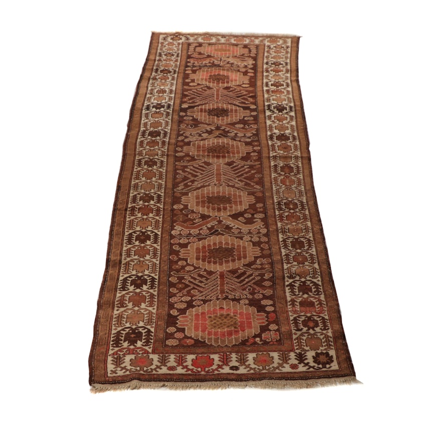 Hand-Knotted Afghani Wool Carpet Runner