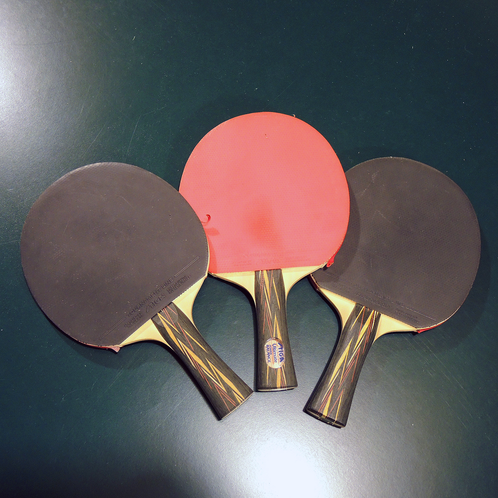 German Kettler Sport Folding Ping Pong Table and Accessories