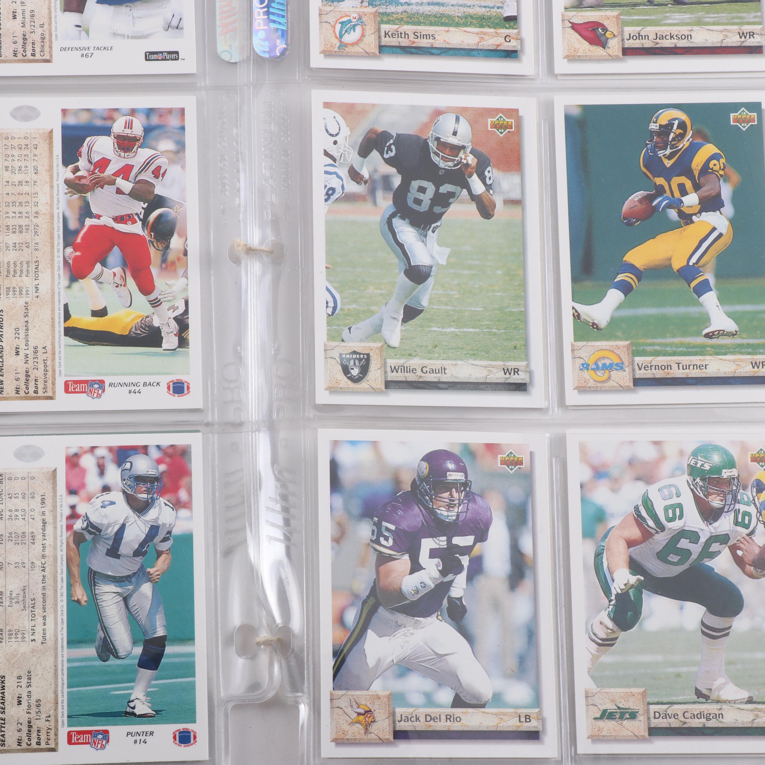 Football Trading Cards, Early 1990's