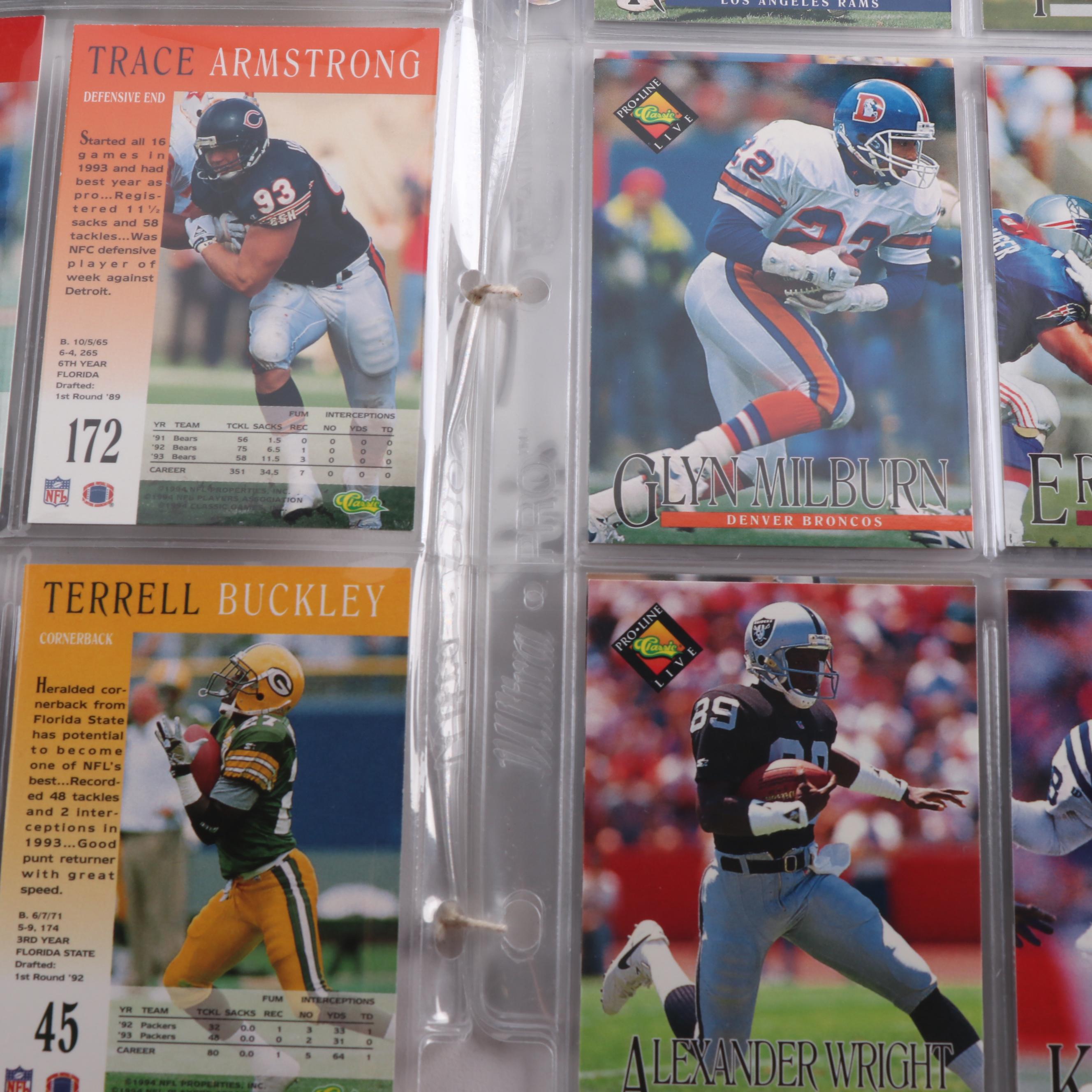 Football Trading Cards, Early 1990's
