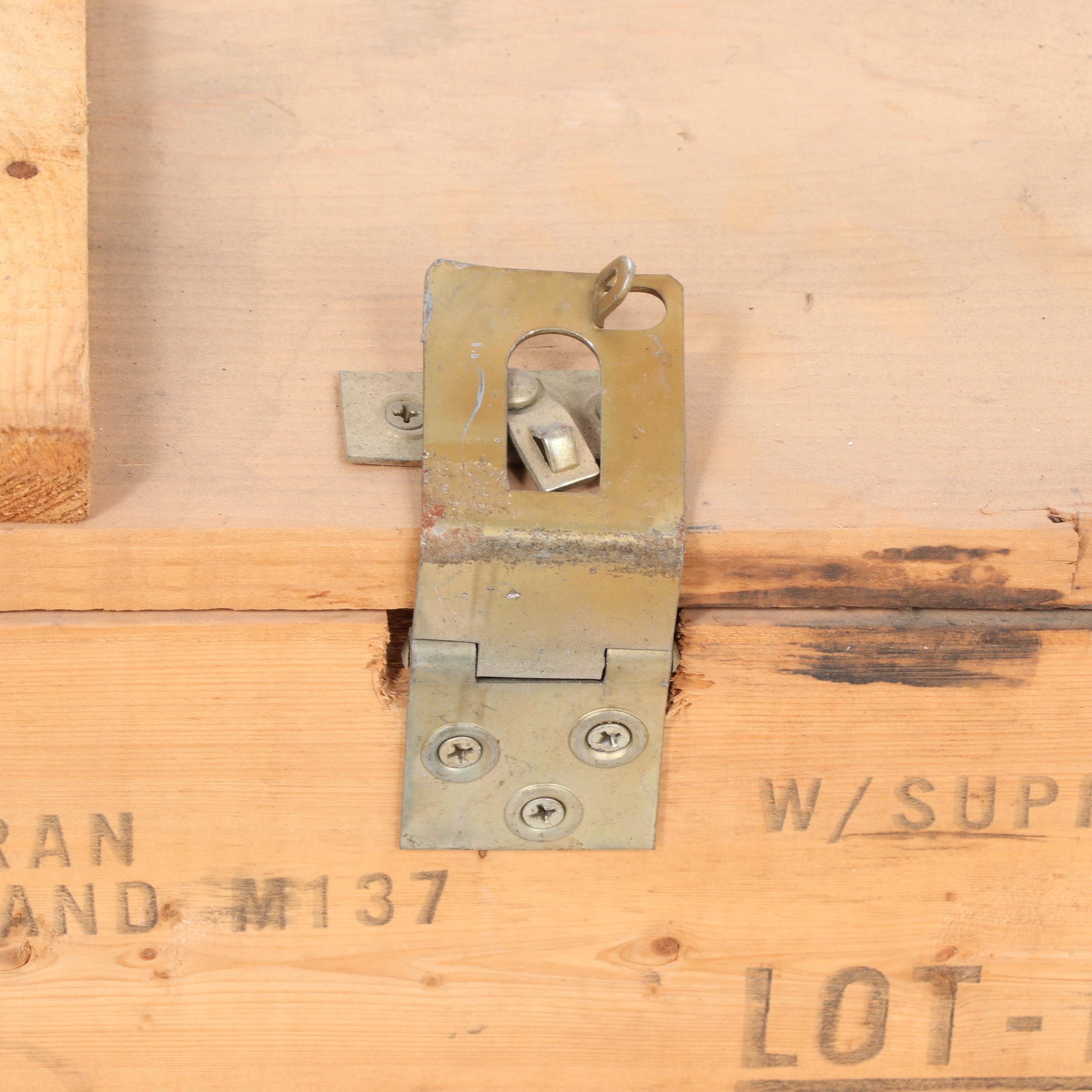 Vietnam War Era U.S. Military Ammunition Crates