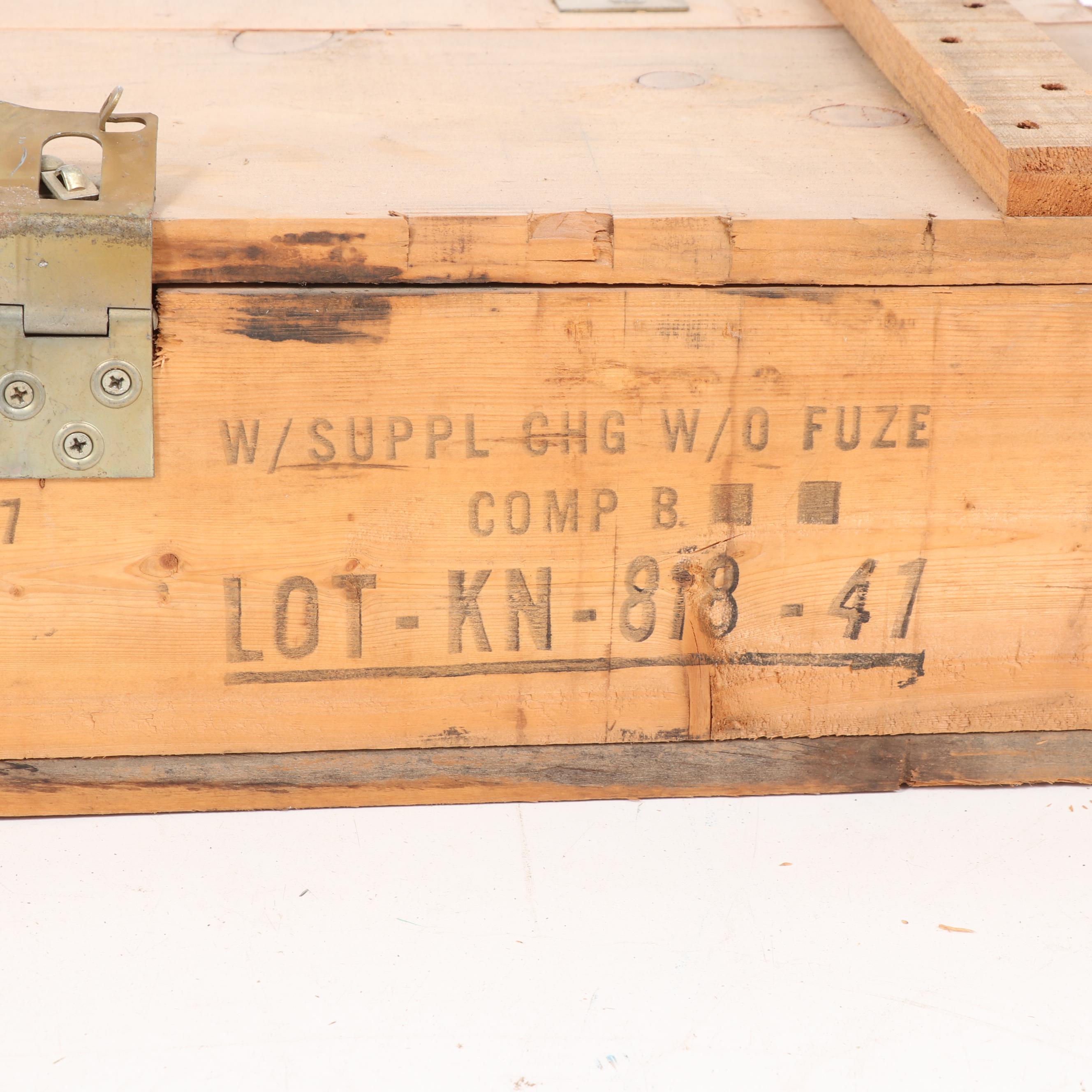Vietnam War Era U.S. Military Ammunition Crates