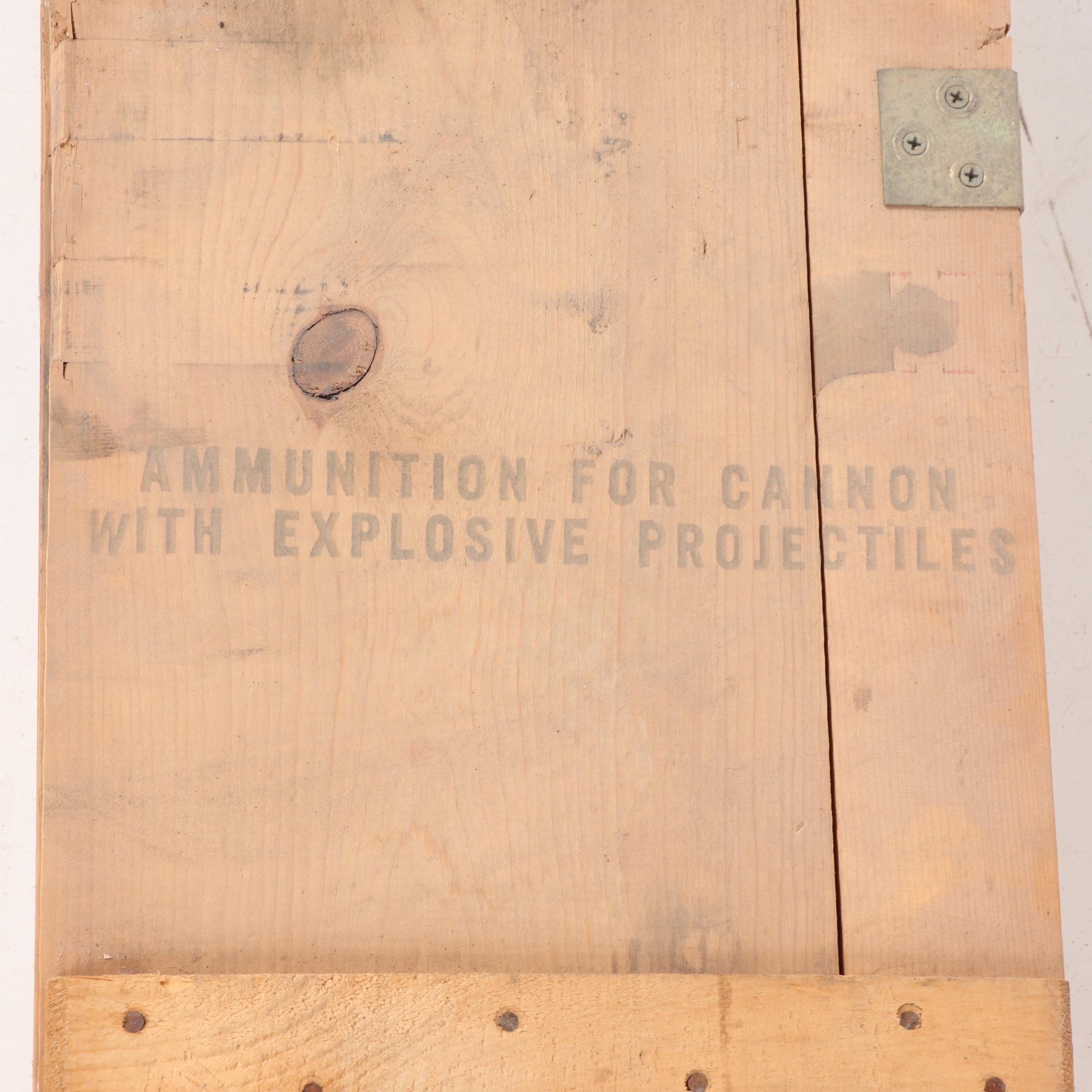 Vietnam War Era U.S. Military Ammunition Crates