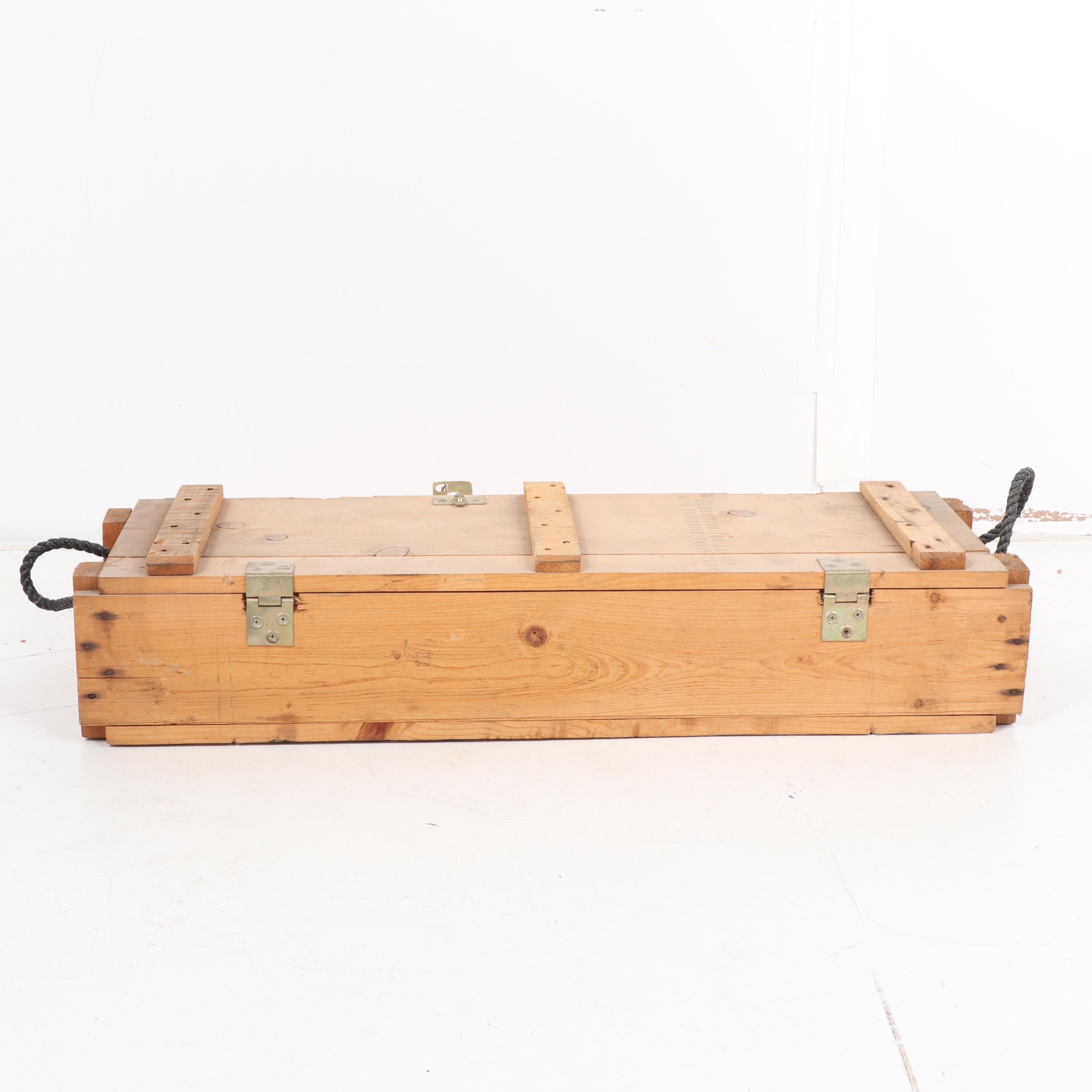 Vietnam War Era U.S. Military Ammunition Crates