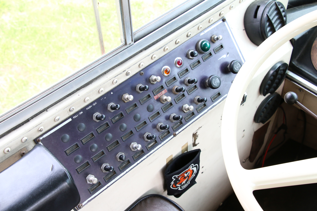 1987 Blue Bird "All American" Bengals Who Dey Bus