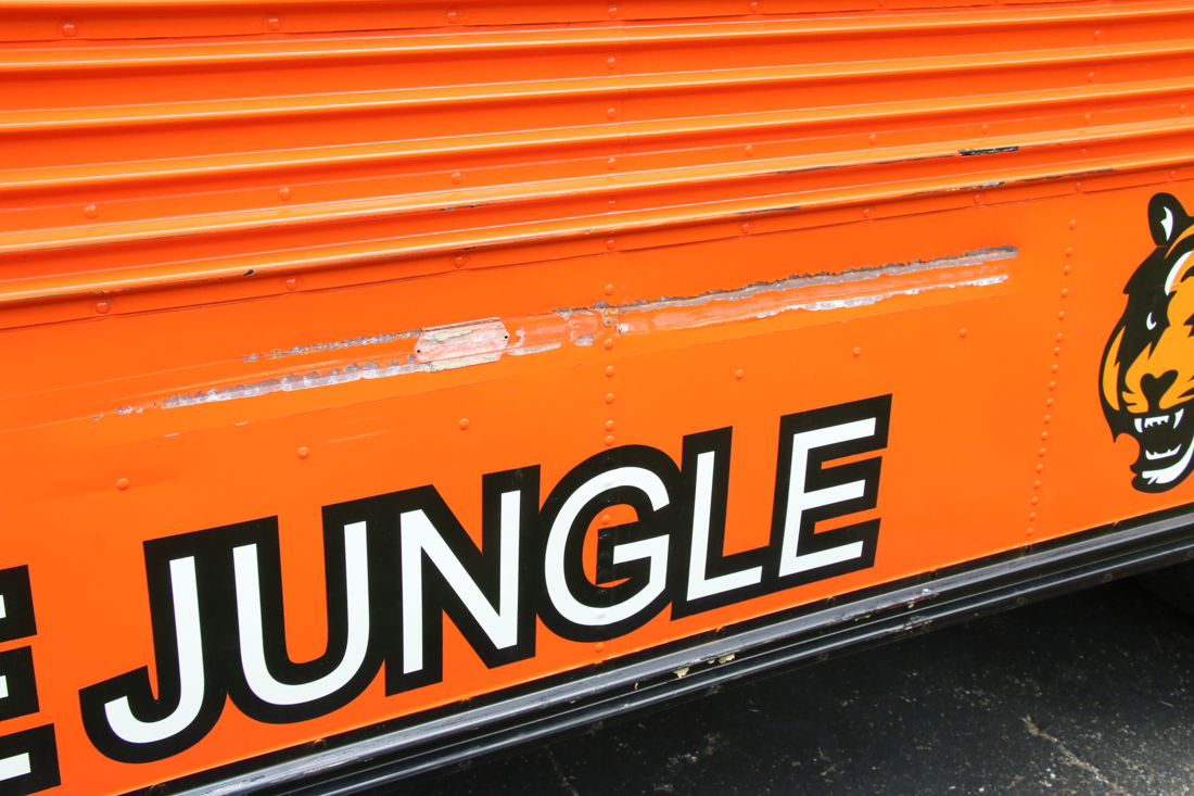 1987 Blue Bird "All American" Bengals Who Dey Bus