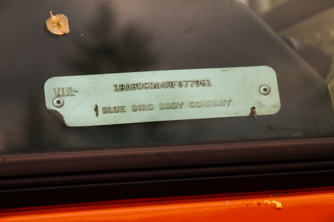 1987 Blue Bird "All American" Bengals Who Dey Bus