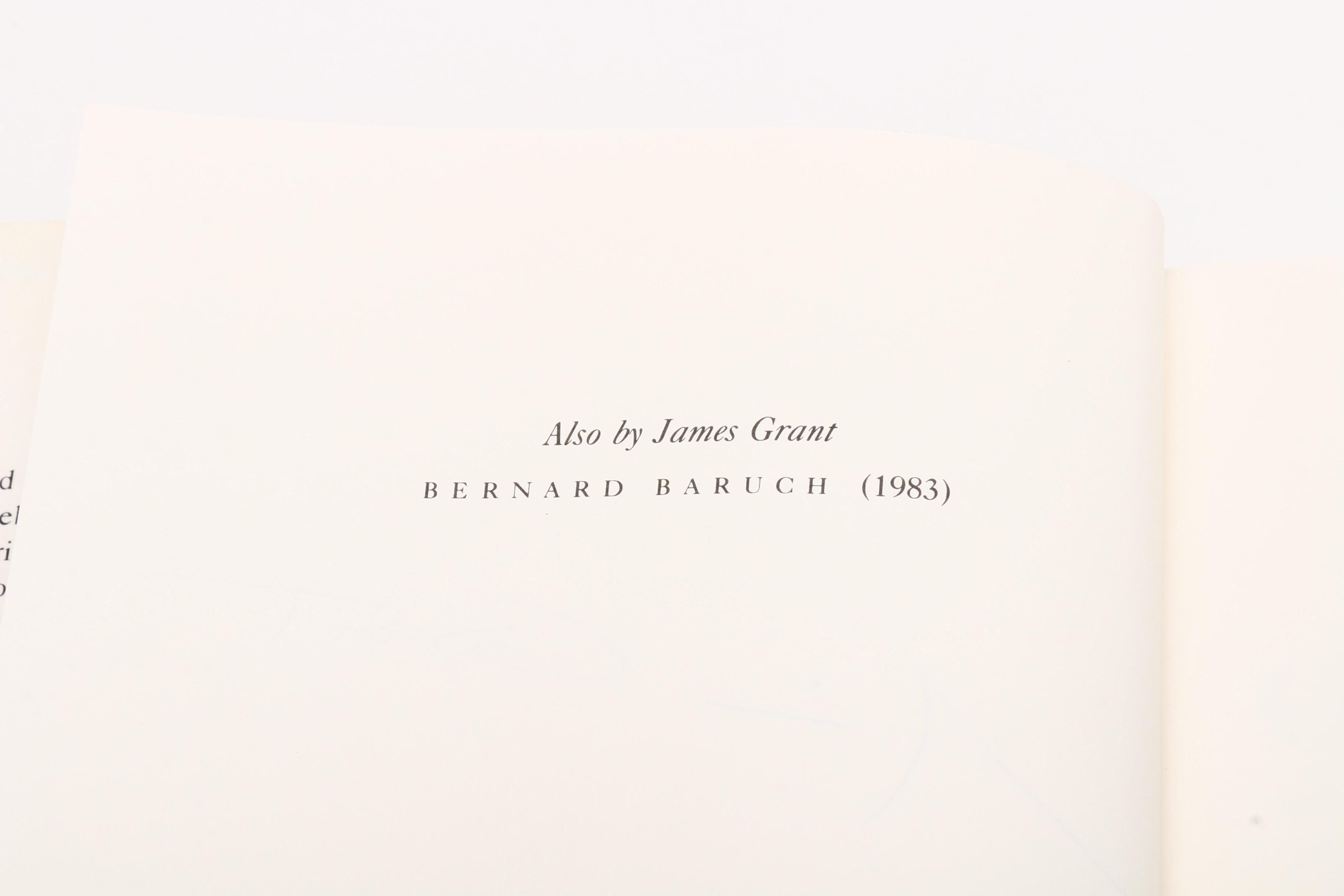 Signed "Money of the Mind" with Other First Edition Economic Books