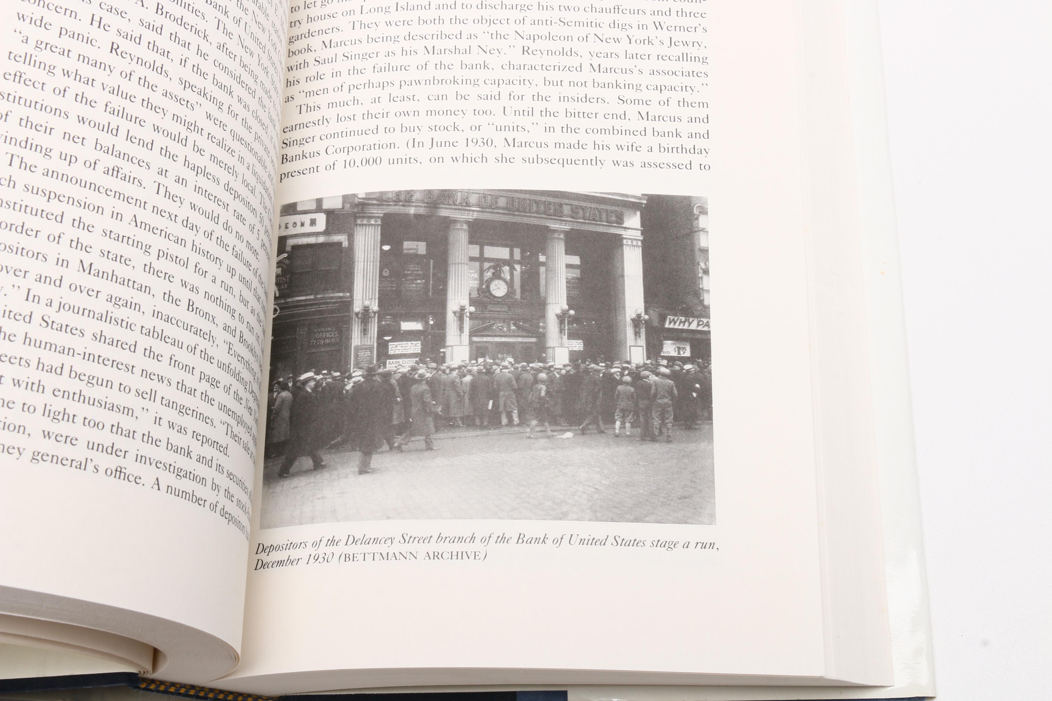 Signed "Money of the Mind" with Other First Edition Economic Books