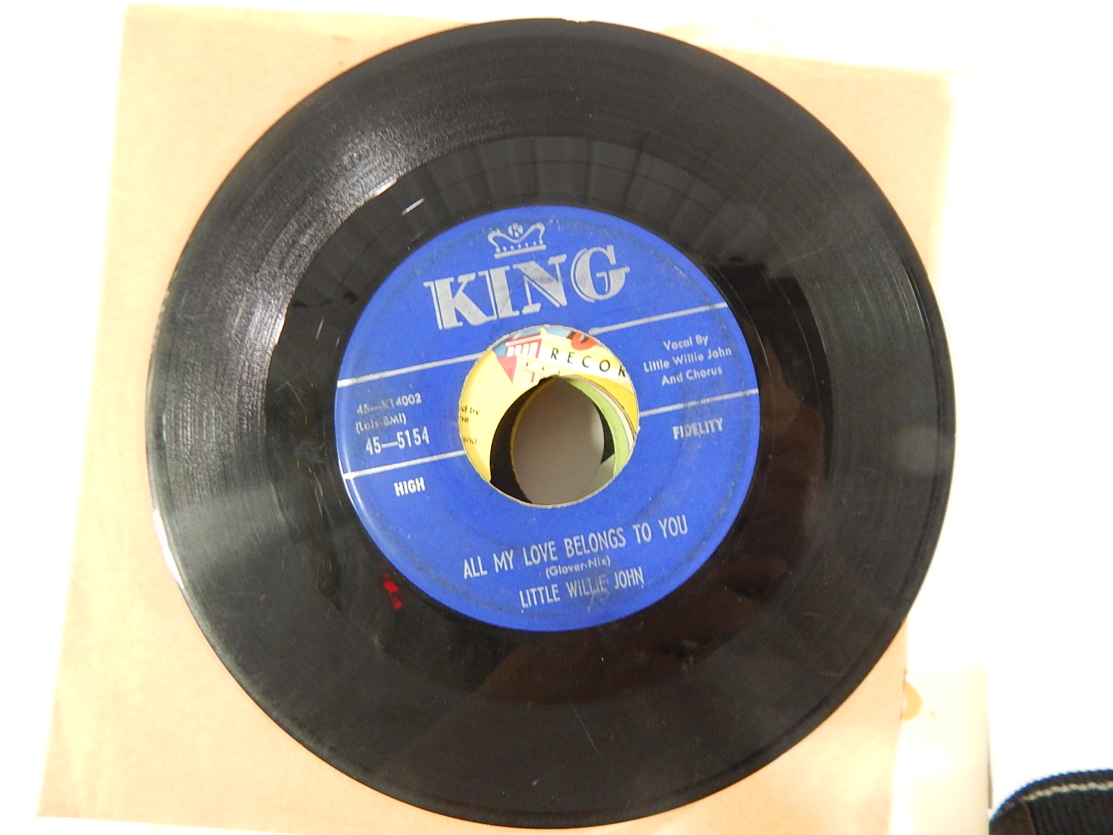 1960s/1970s 45 RPM Records with King Record Label Little Willie John, More