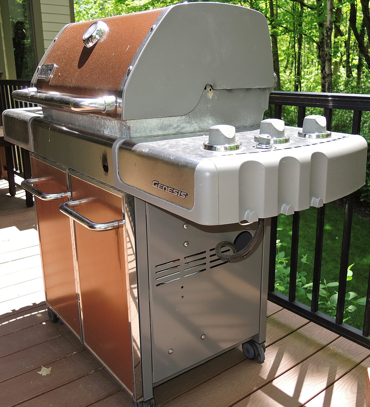 Weber Genesis Gas Grill in Copper Finish