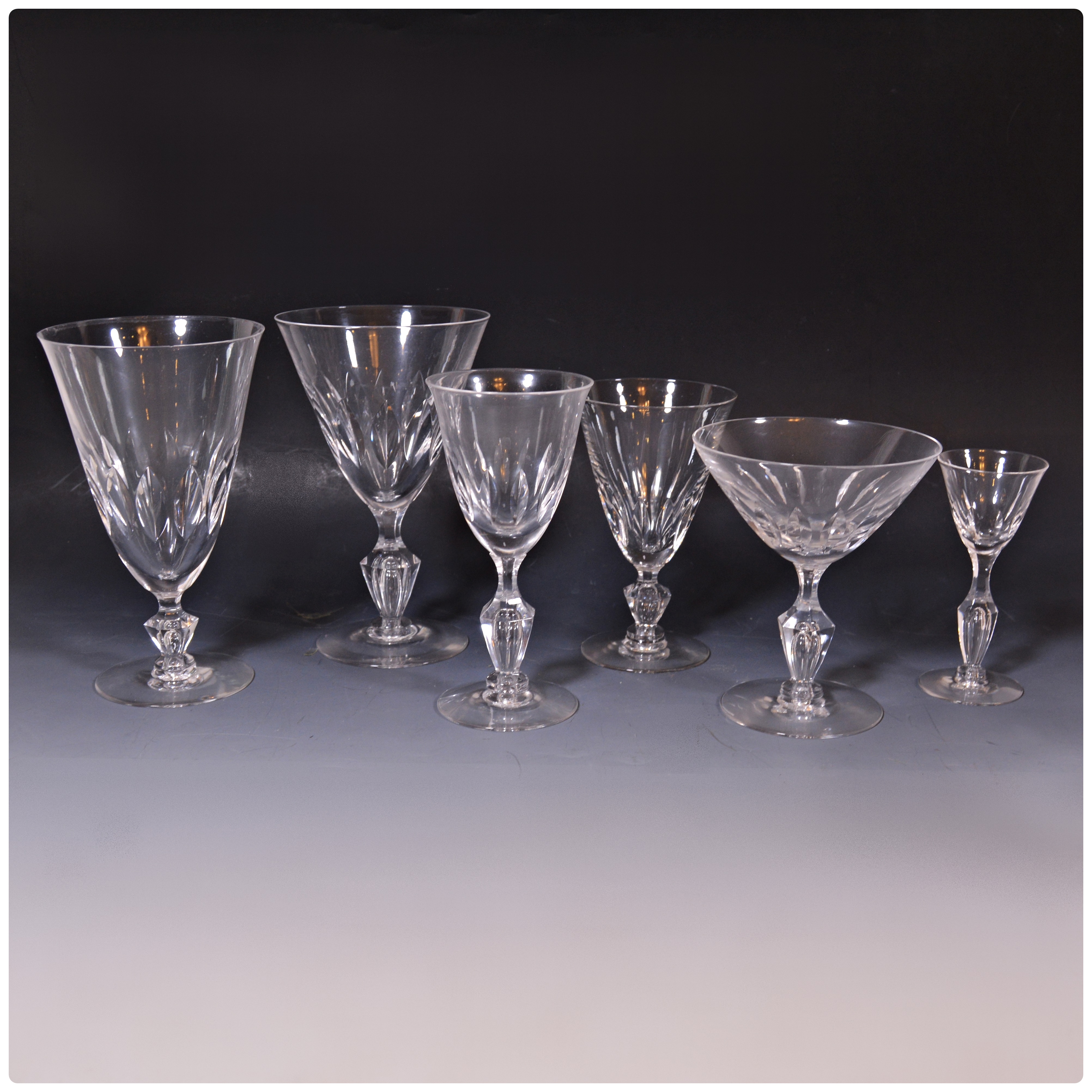 Tiffin-Franciscan "Festival" Crystal Stemware