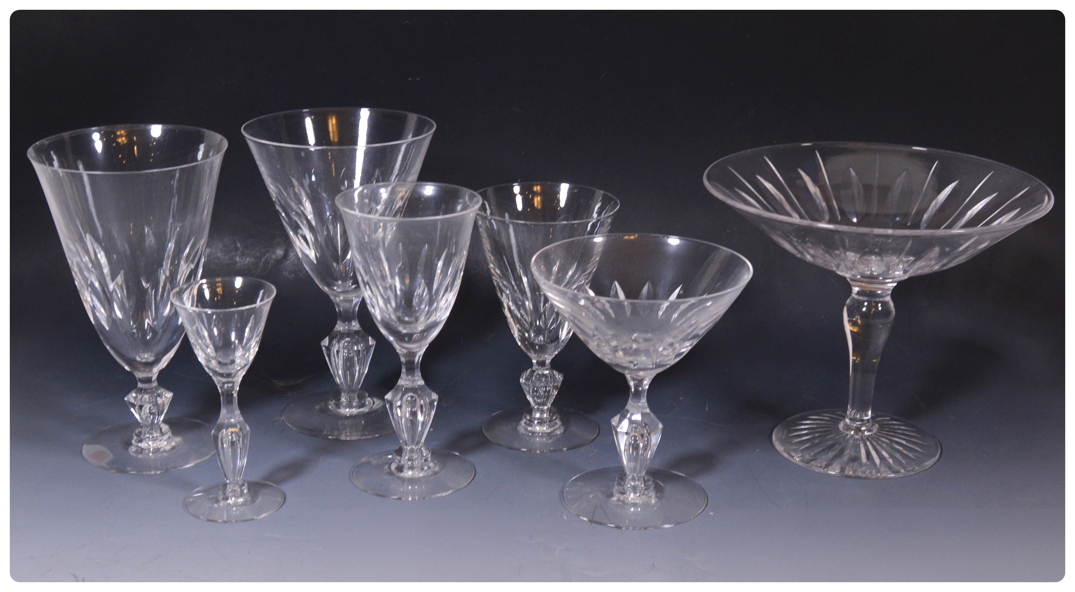 Tiffin-Franciscan "Festival" Crystal Stemware