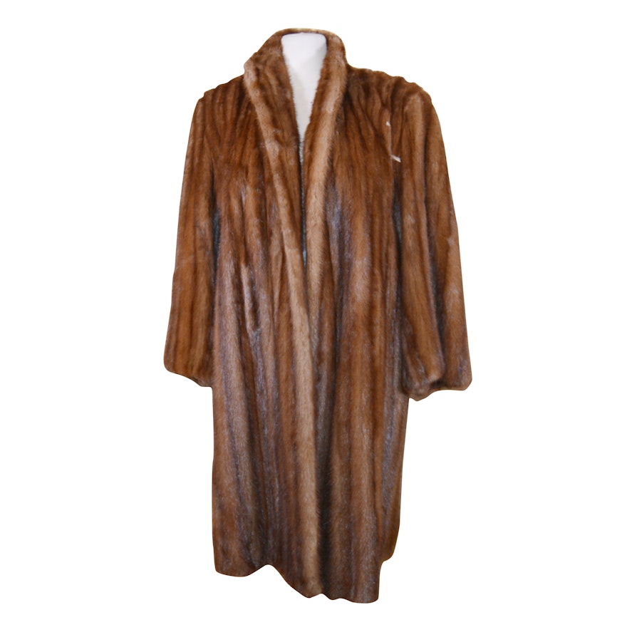 Women's Mary Sachs Mink Fur Coat, Vintage