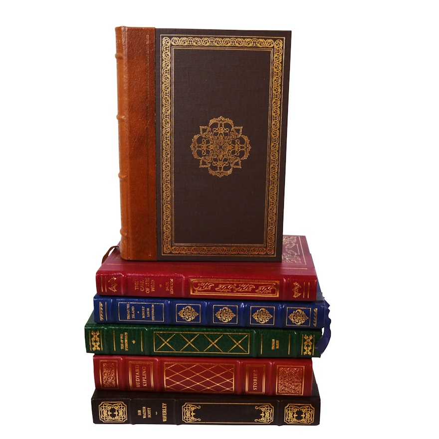 Franklin Library Leather Bound Classics with "The Good Earth" by Pearl S. Buck
