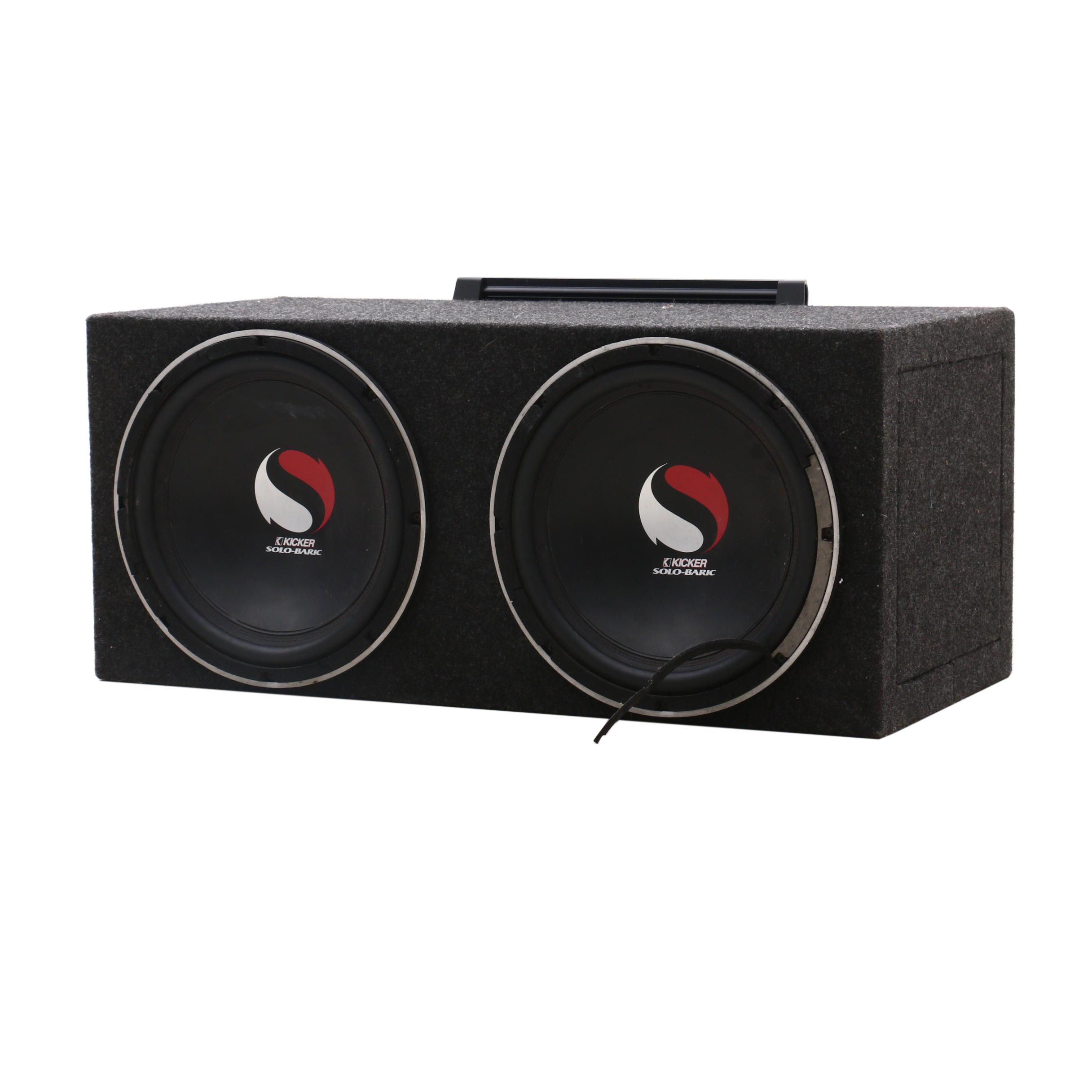 Kicker Solo-Baric ZX750.1 Car Speaker