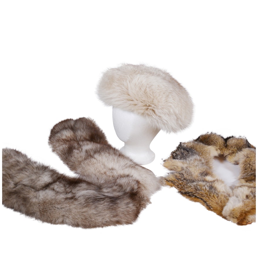 Fur Hat and Fur Collars