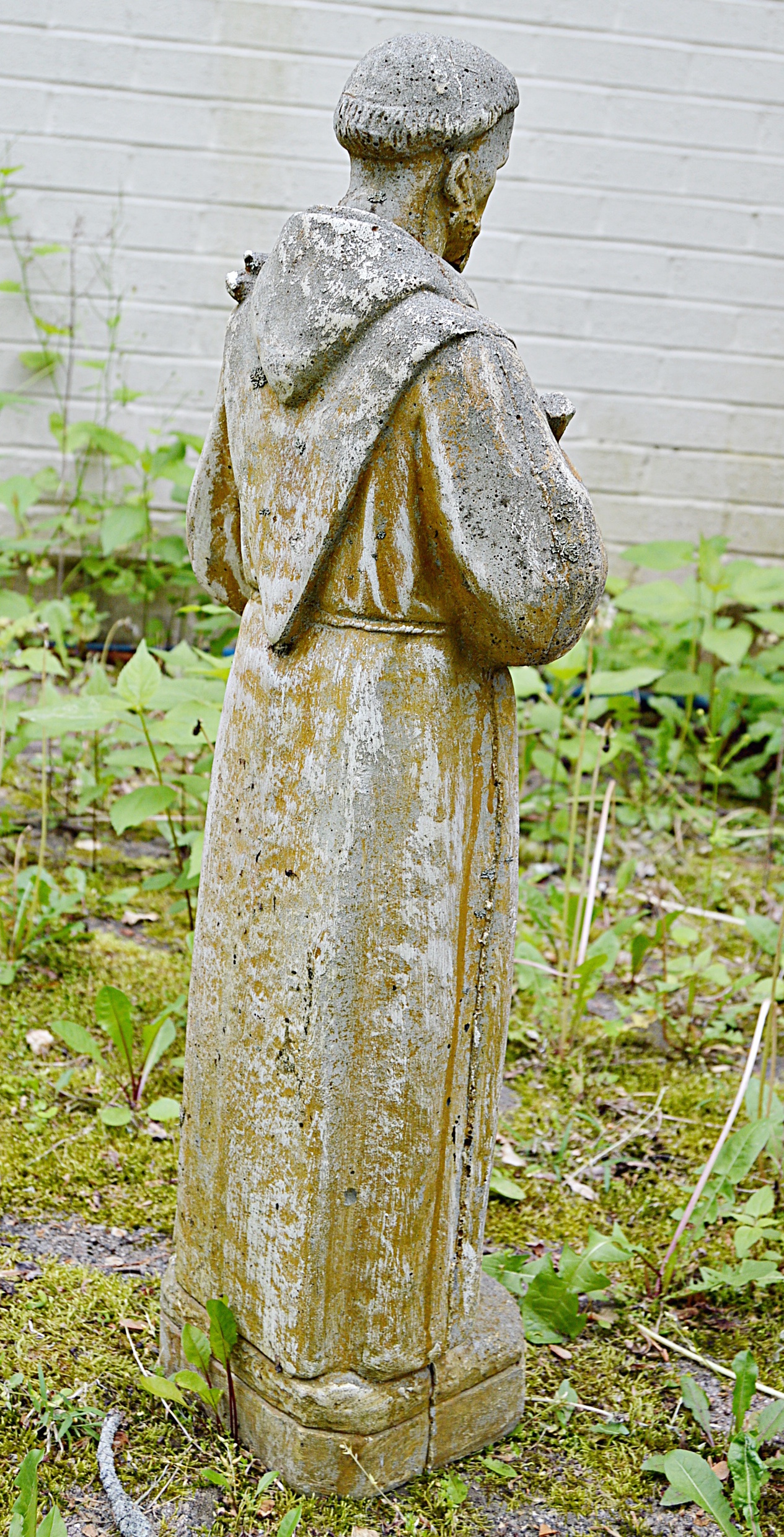 St. Francis Assisi Cast Concrete Garden Statue