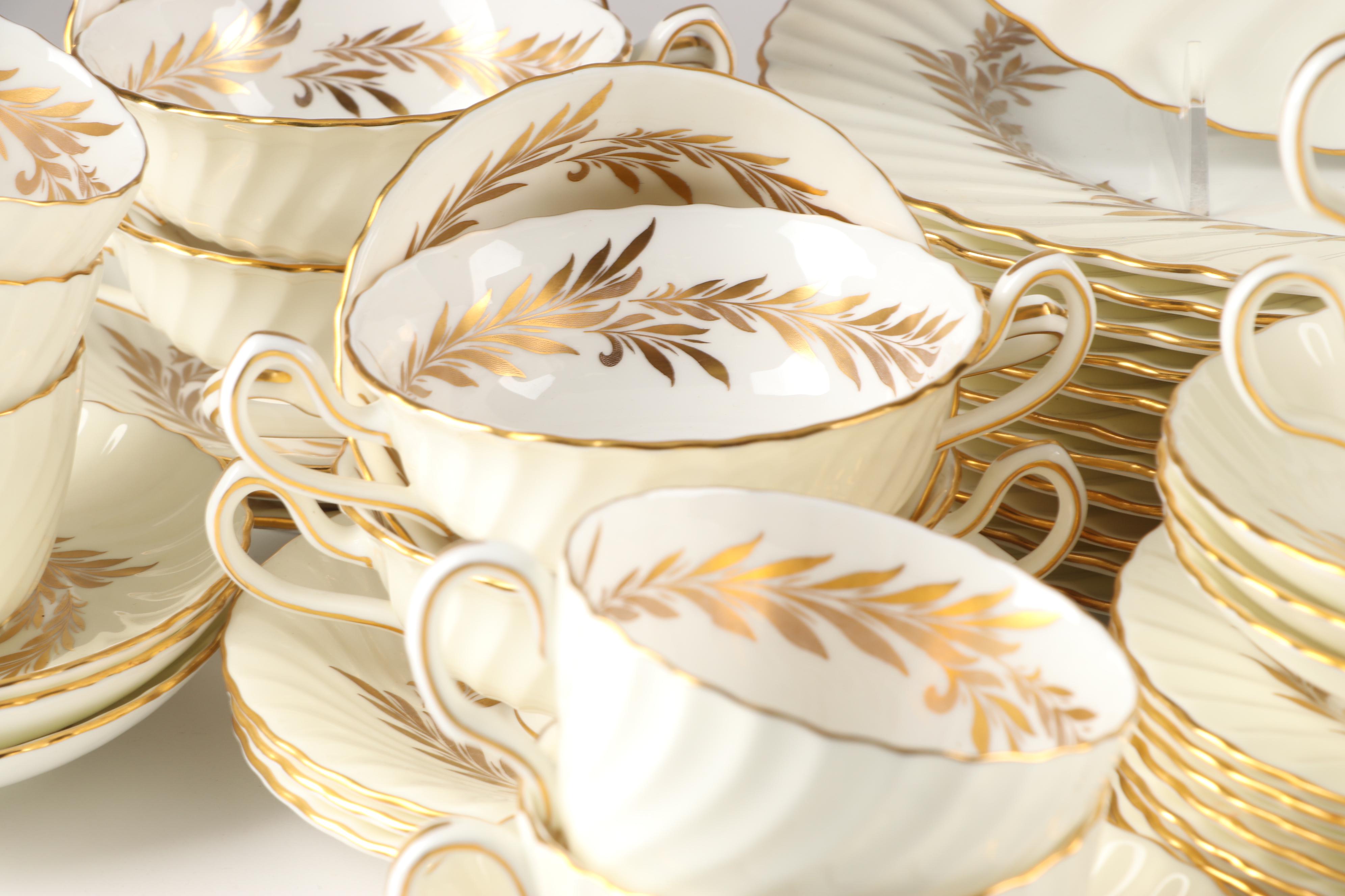 Minton "Golden Symphony" Bone China Dinnerware