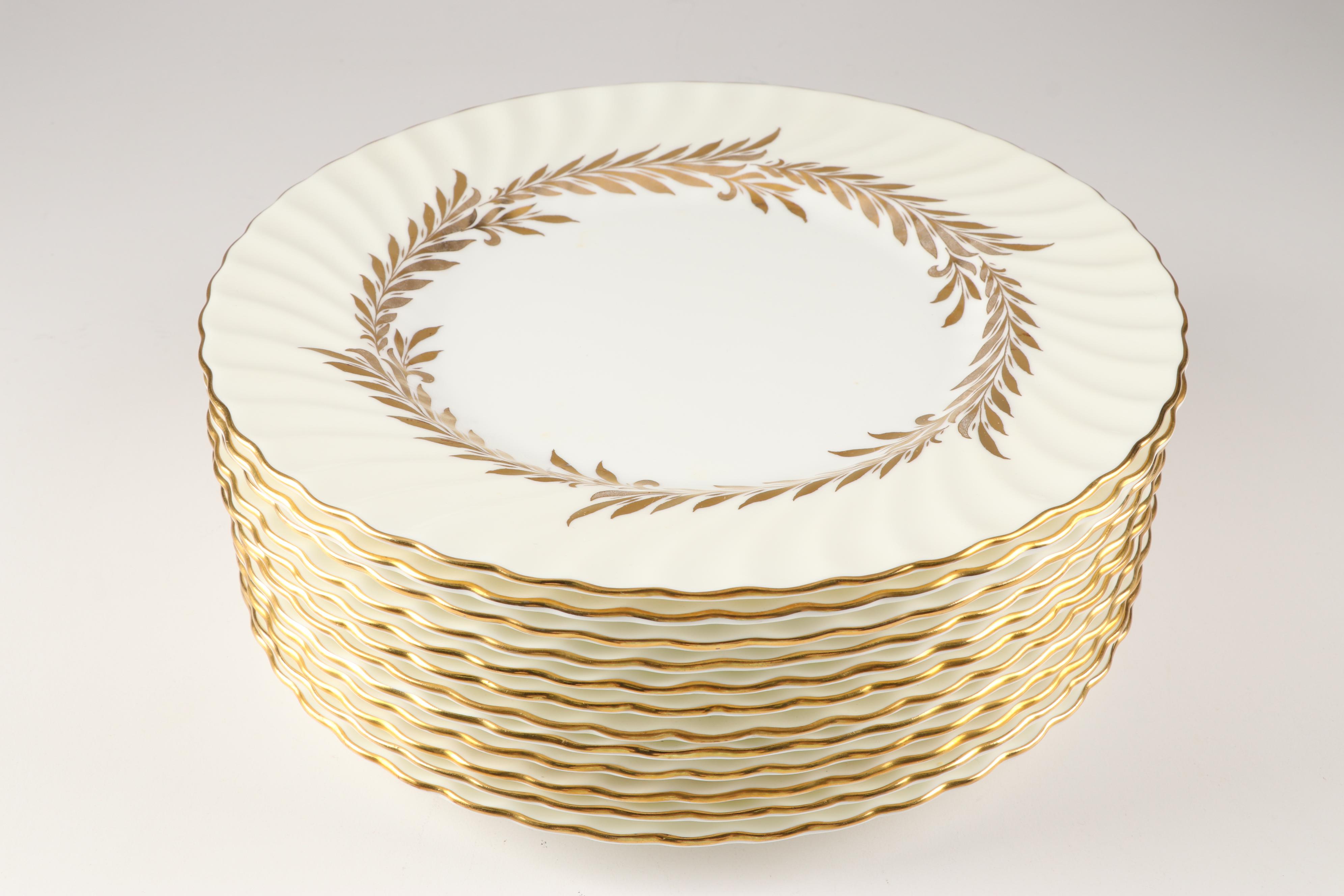 Minton "Golden Symphony" Bone China Dinnerware