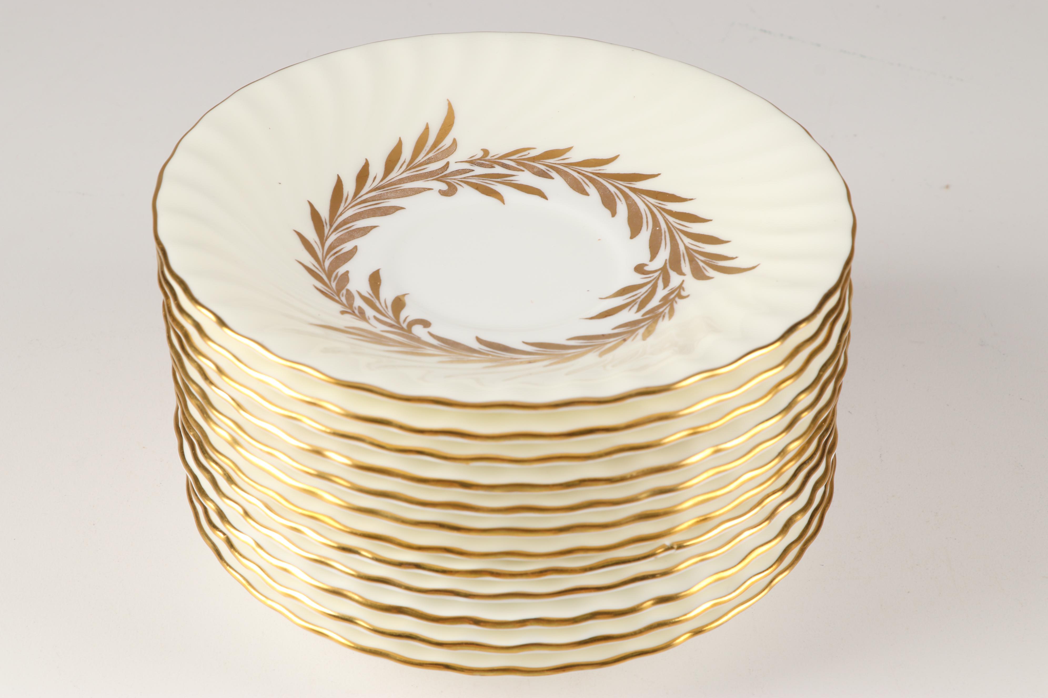 Minton "Golden Symphony" Bone China Dinnerware