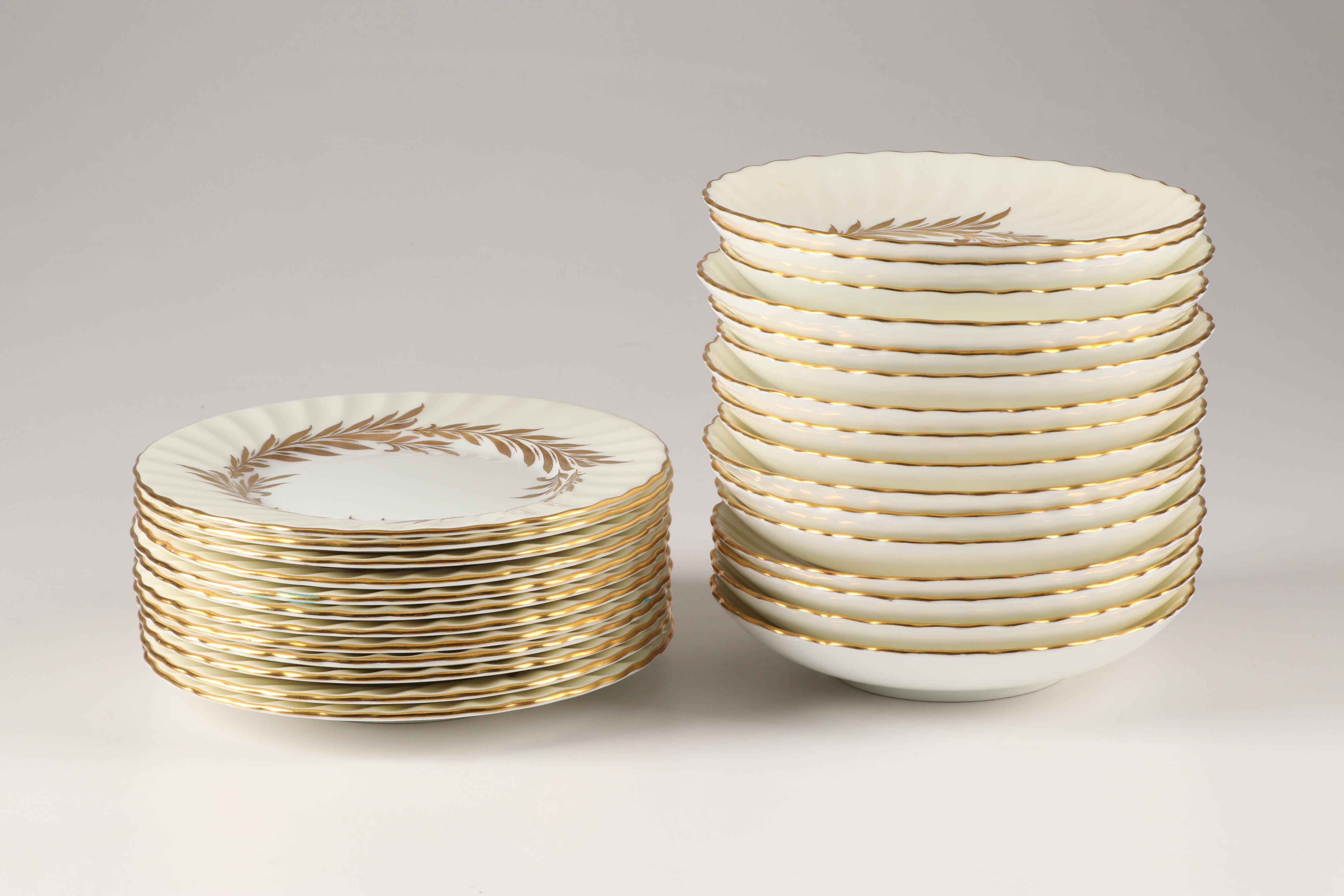 Minton "Golden Symphony" Bone China Dinnerware