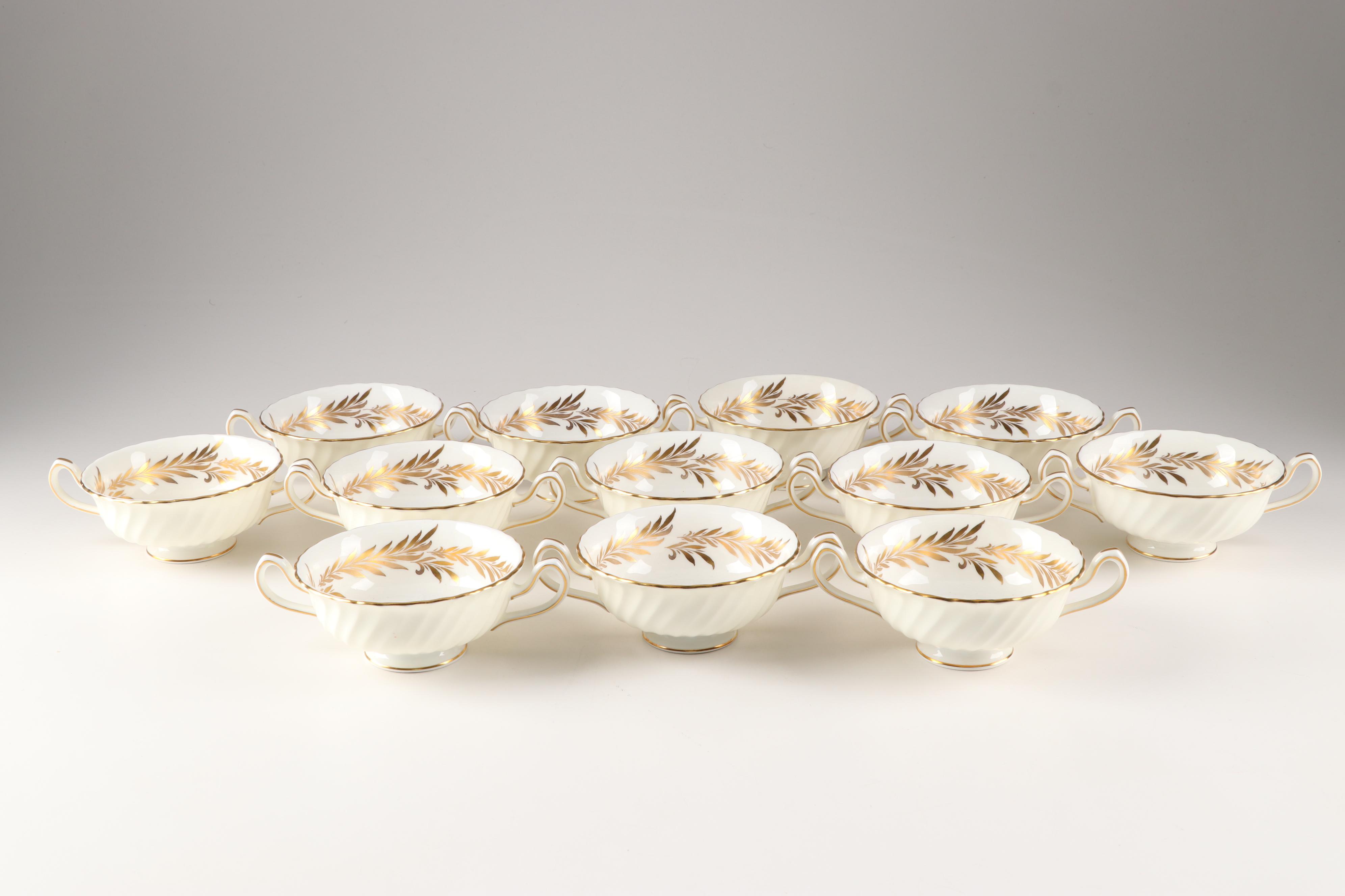 Minton "Golden Symphony" Bone China Dinnerware