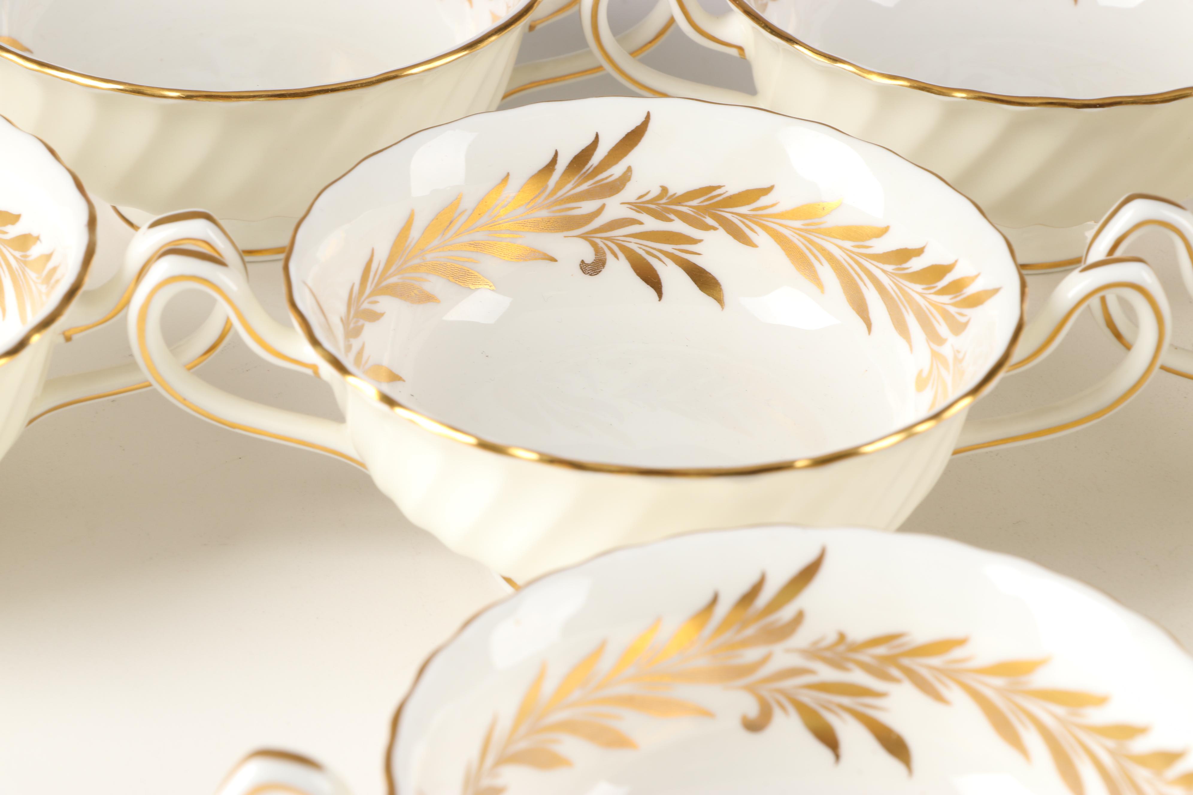 Minton "Golden Symphony" Bone China Dinnerware