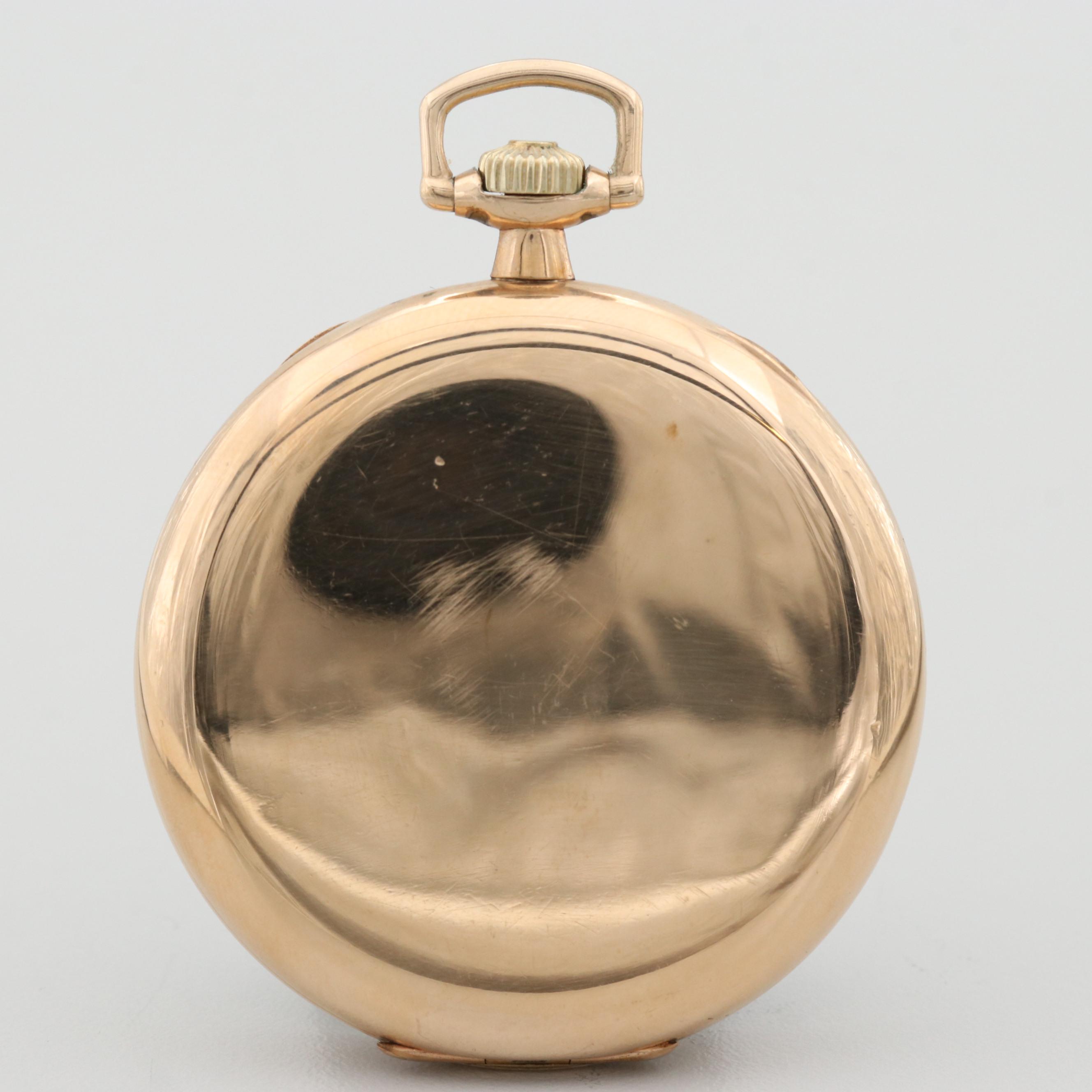 E. Howard Watch Co. Gold Filled Pocket Watch, 1913