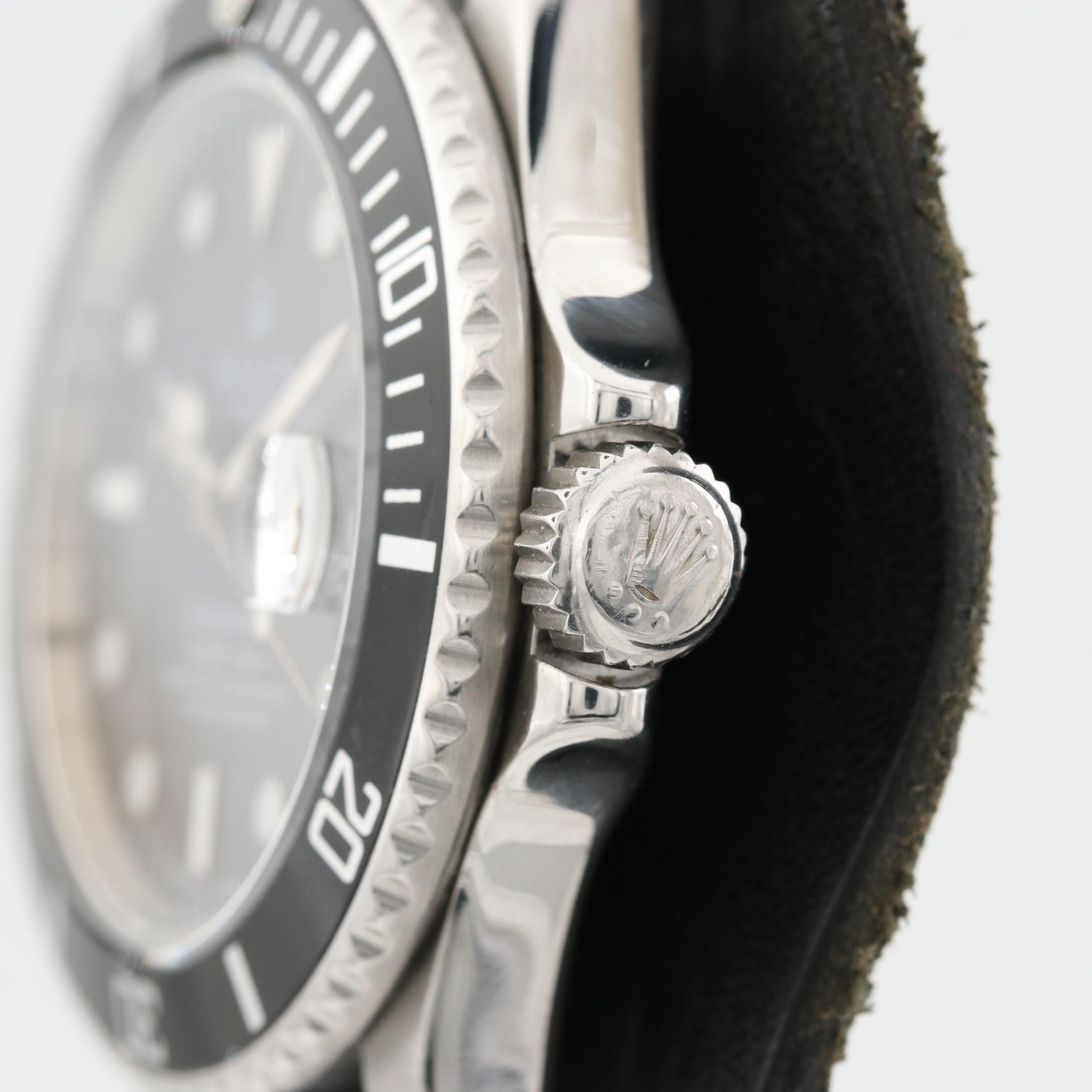 Rolex Submariner Stainless Steel Automatic Watch, 1988