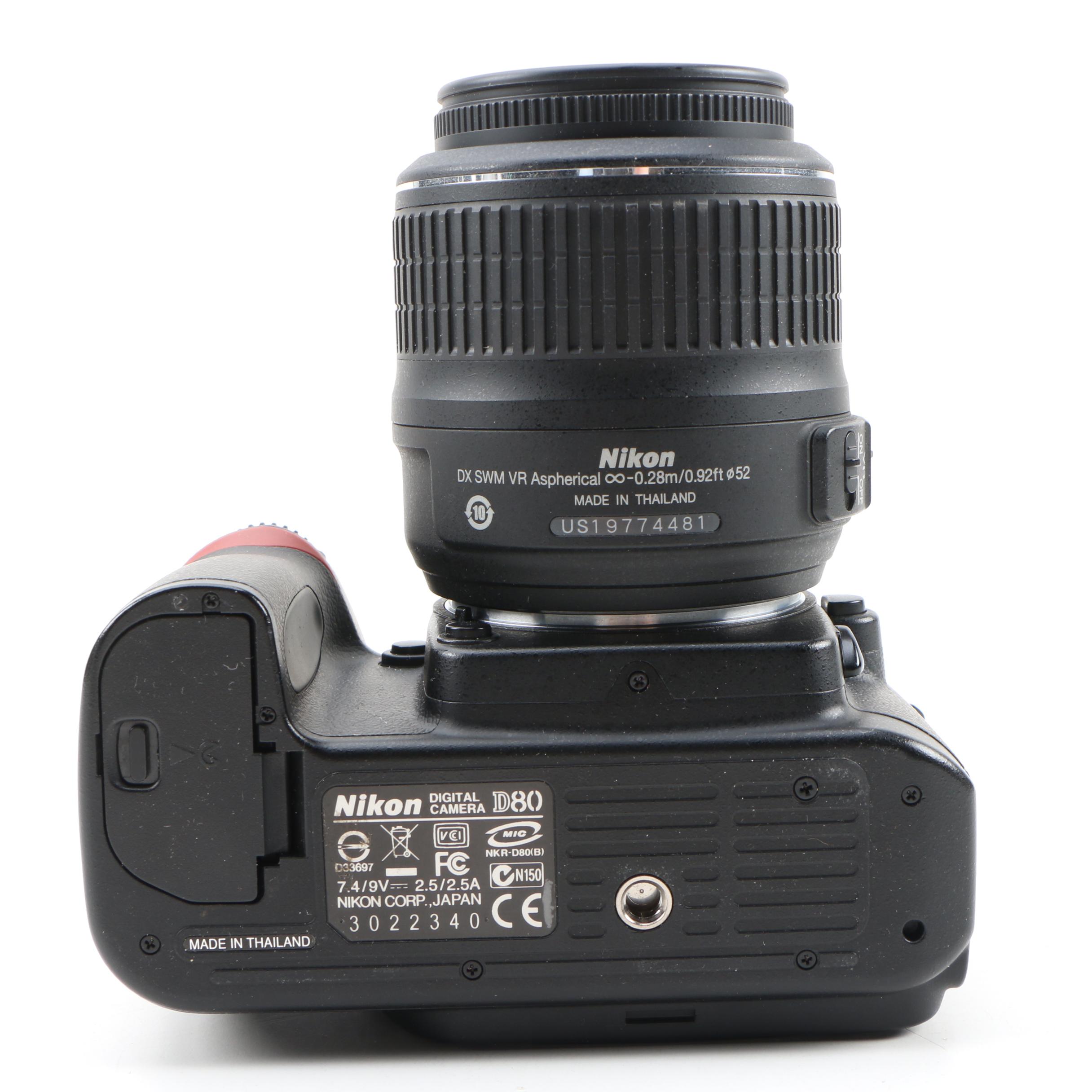 Nikon D80 Digital Camera