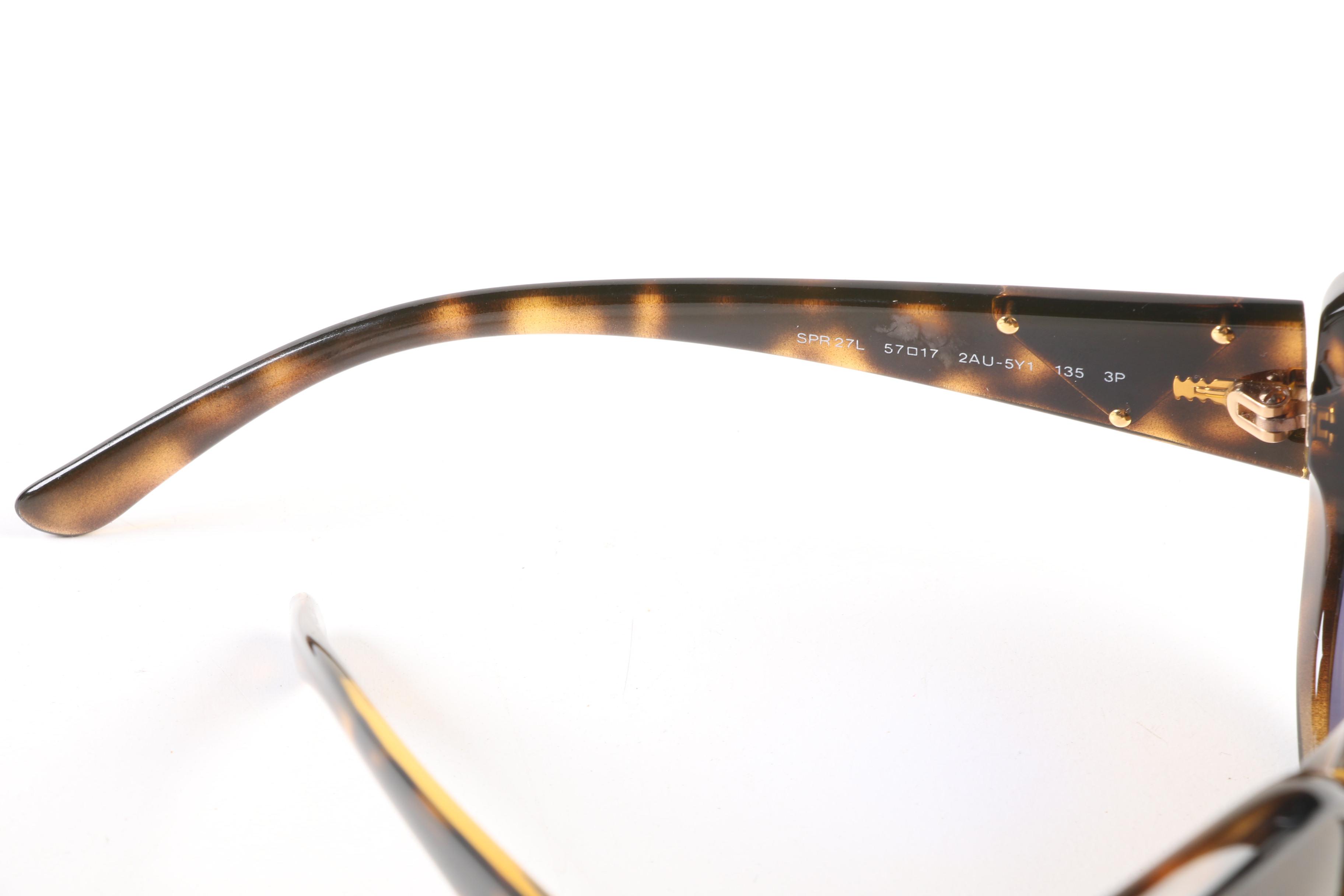 Prada SPR 27L, Versace 2078 and Giorgio Armani 276/S Sunglasses