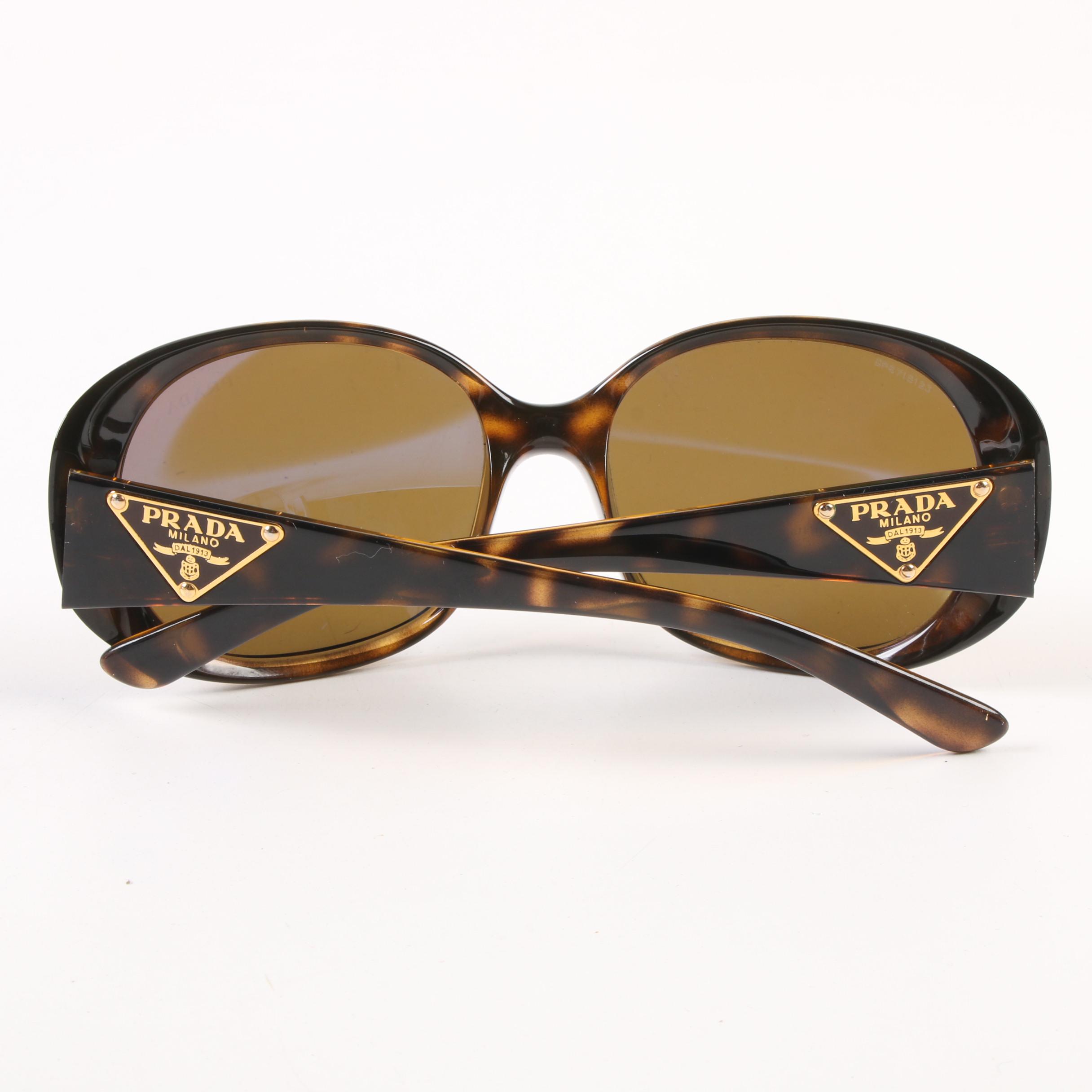 Prada SPR 27L, Versace 2078 and Giorgio Armani 276/S Sunglasses