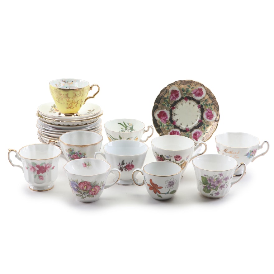 Teacups and Saucer Assortment