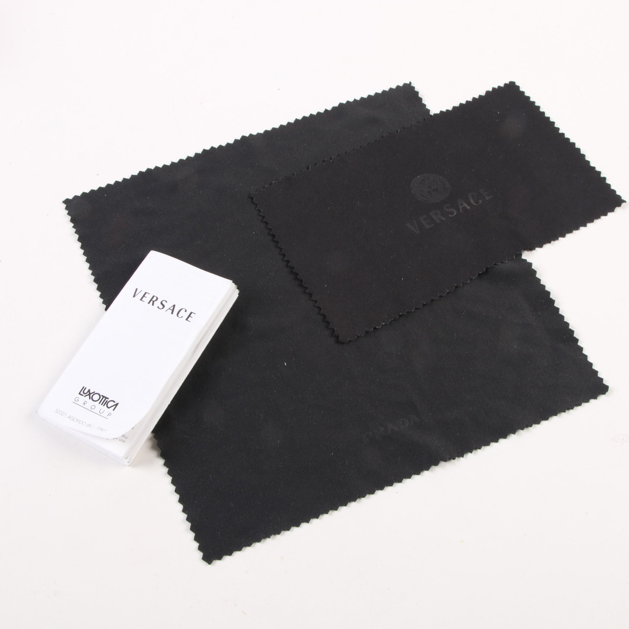 Prada SPR 27L, Versace 2078 and Giorgio Armani 276/S Sunglasses