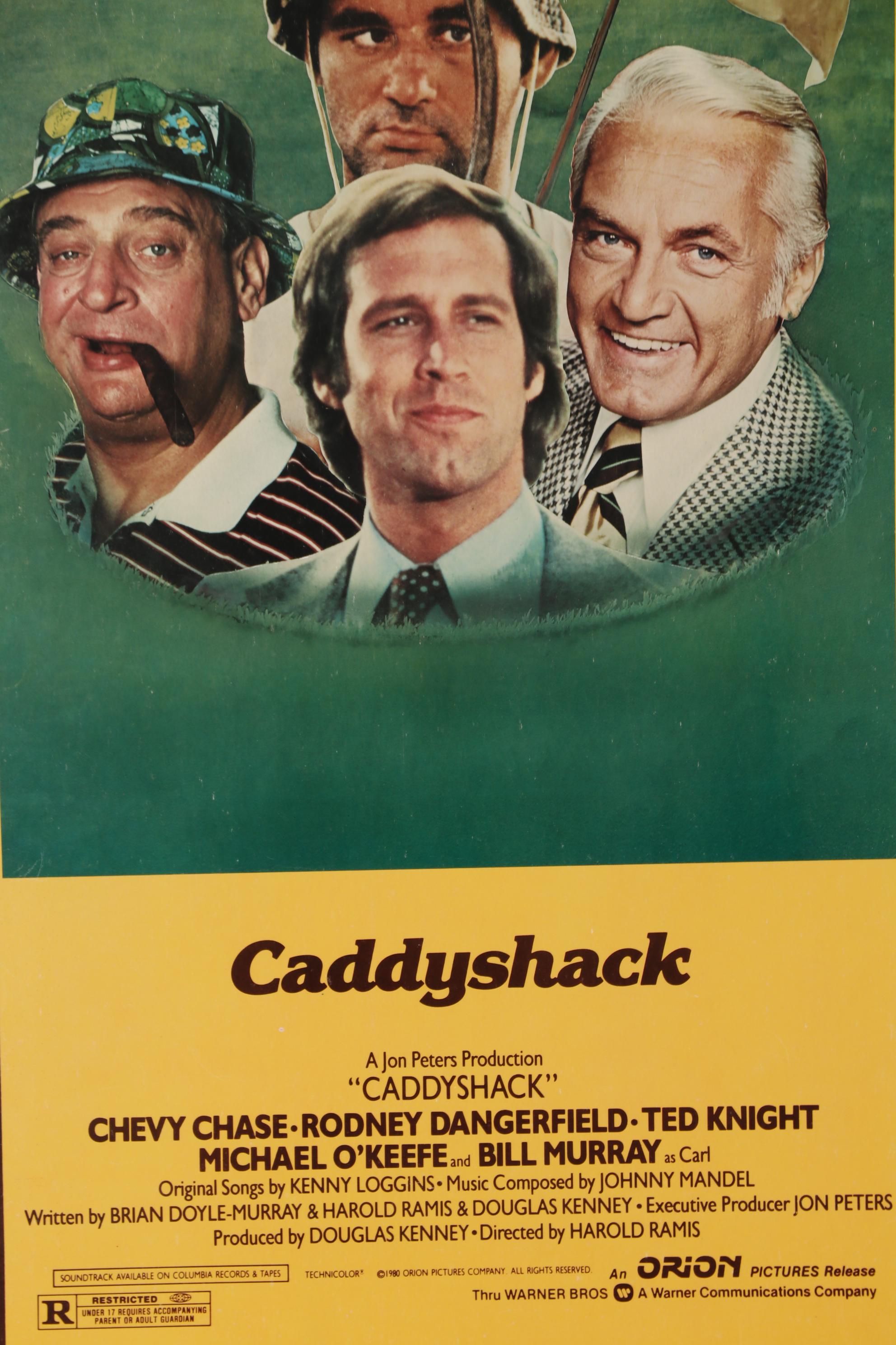 "Caddyshack" Original Lobby Insert Movie Poster, 1980