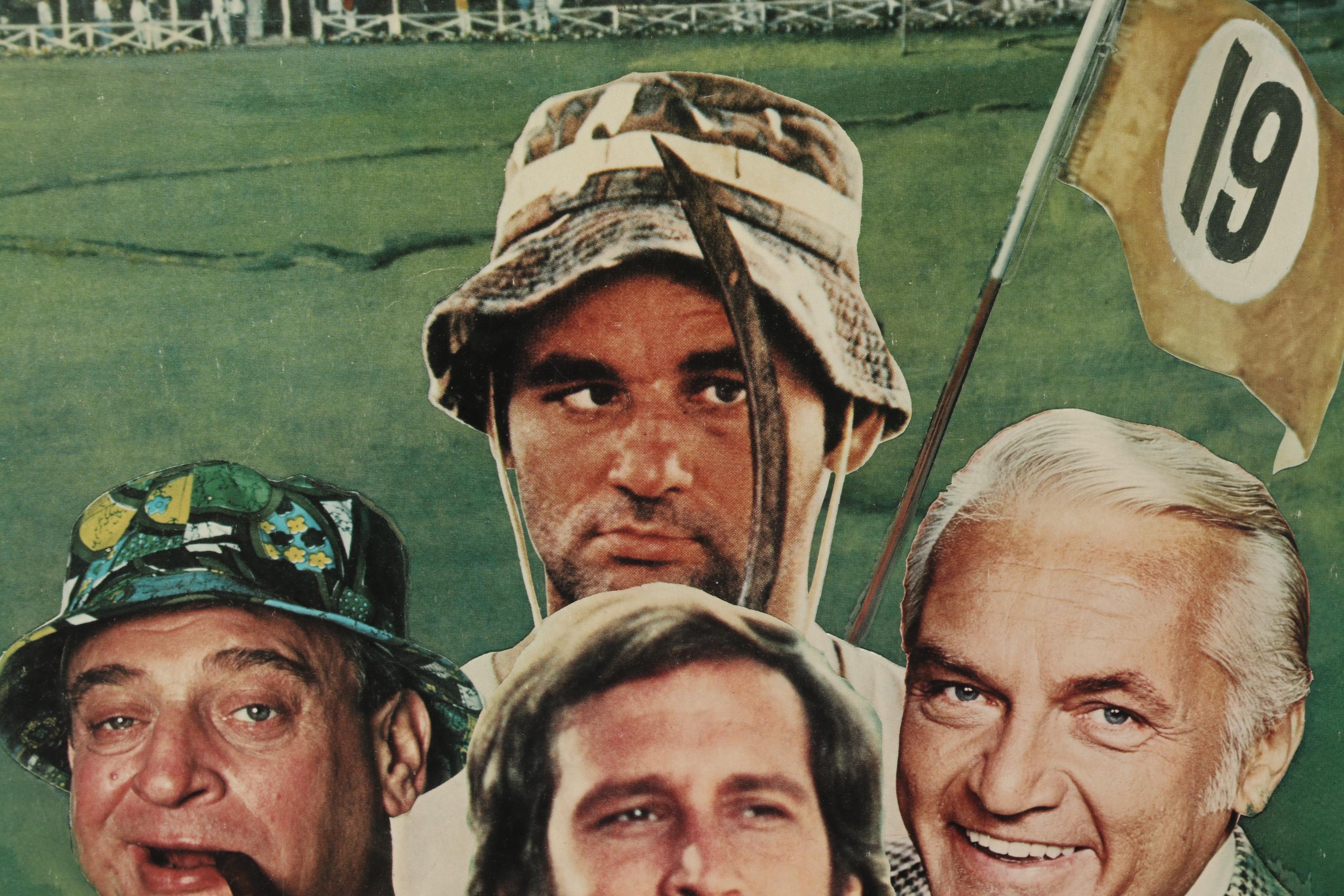 "Caddyshack" Original Lobby Insert Movie Poster, 1980