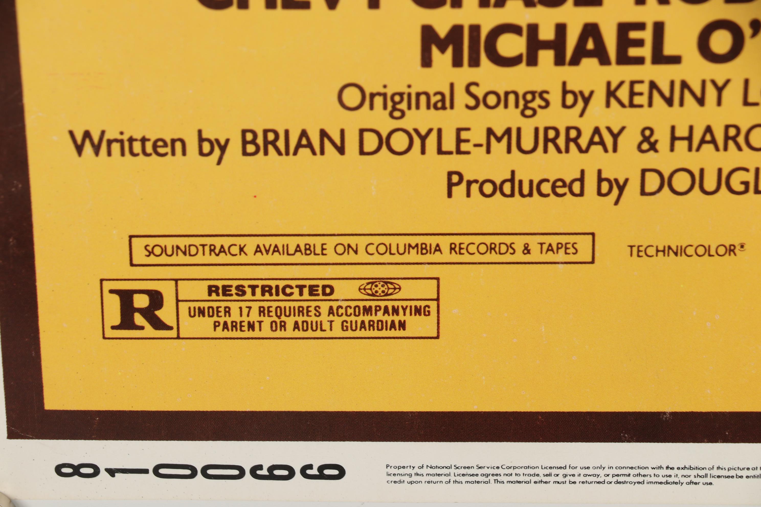 "Caddyshack" Original Lobby Insert Movie Poster, 1980