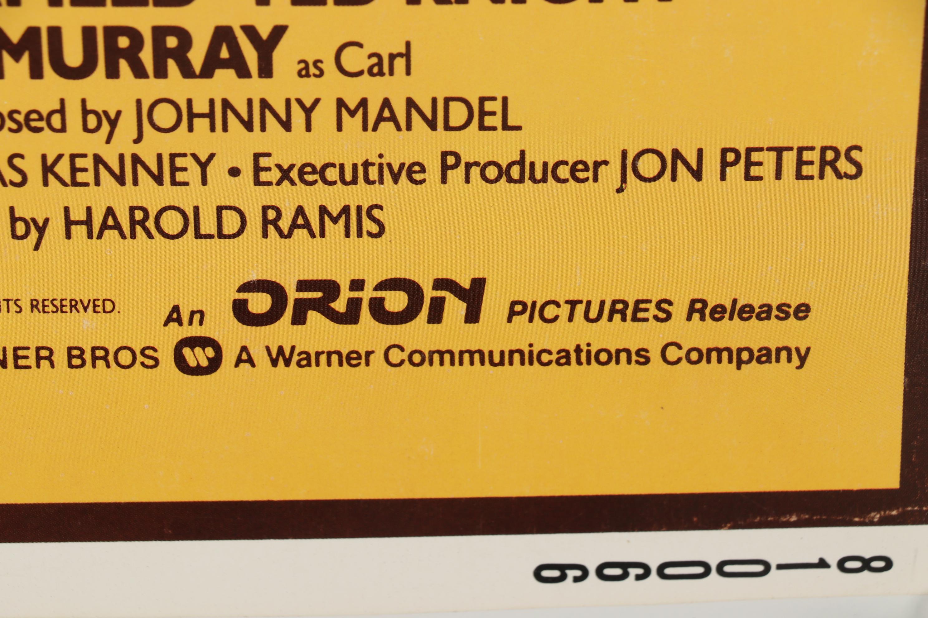 "Caddyshack" Original Lobby Insert Movie Poster, 1980