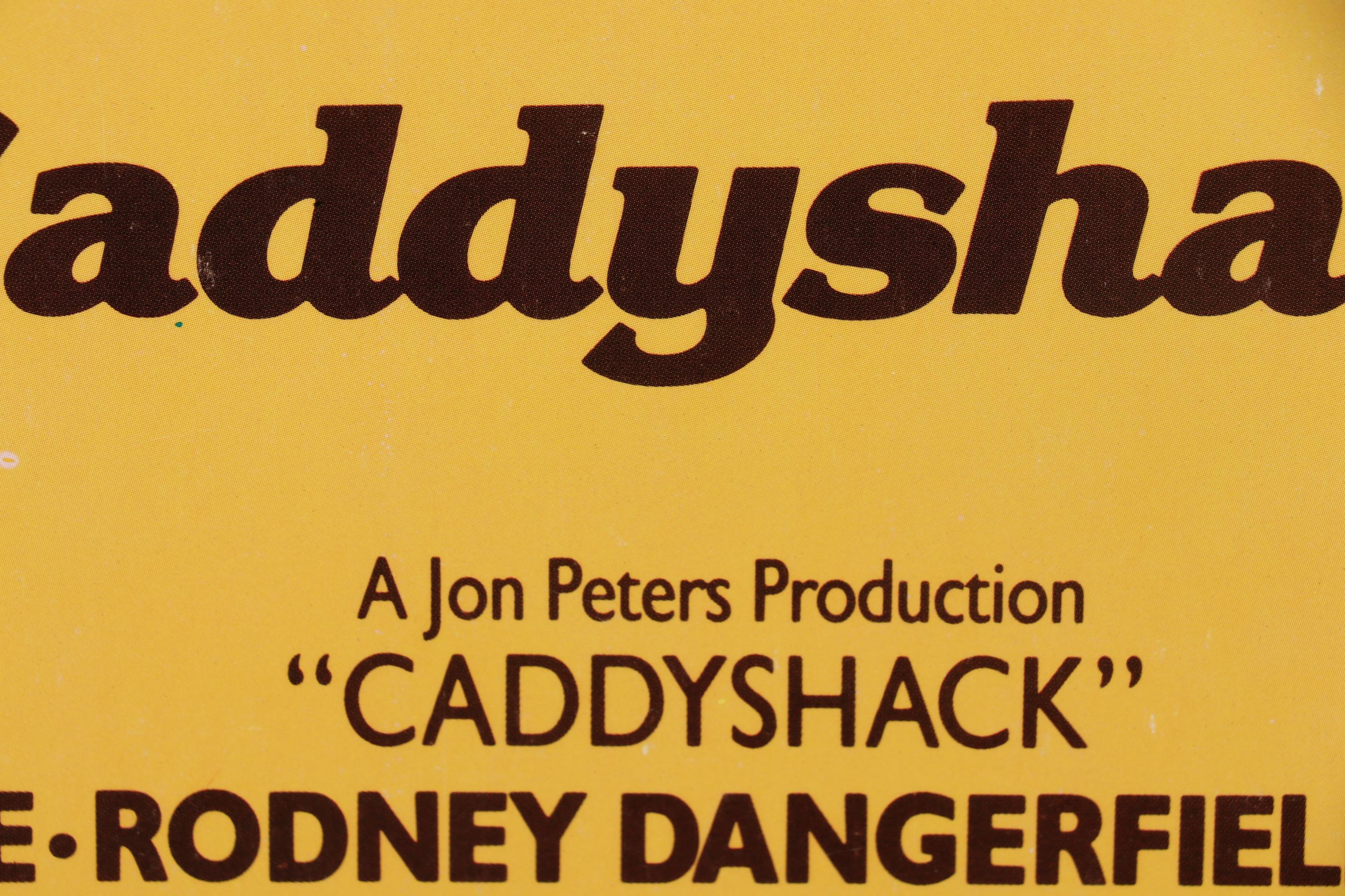 "Caddyshack" Original Lobby Insert Movie Poster, 1980