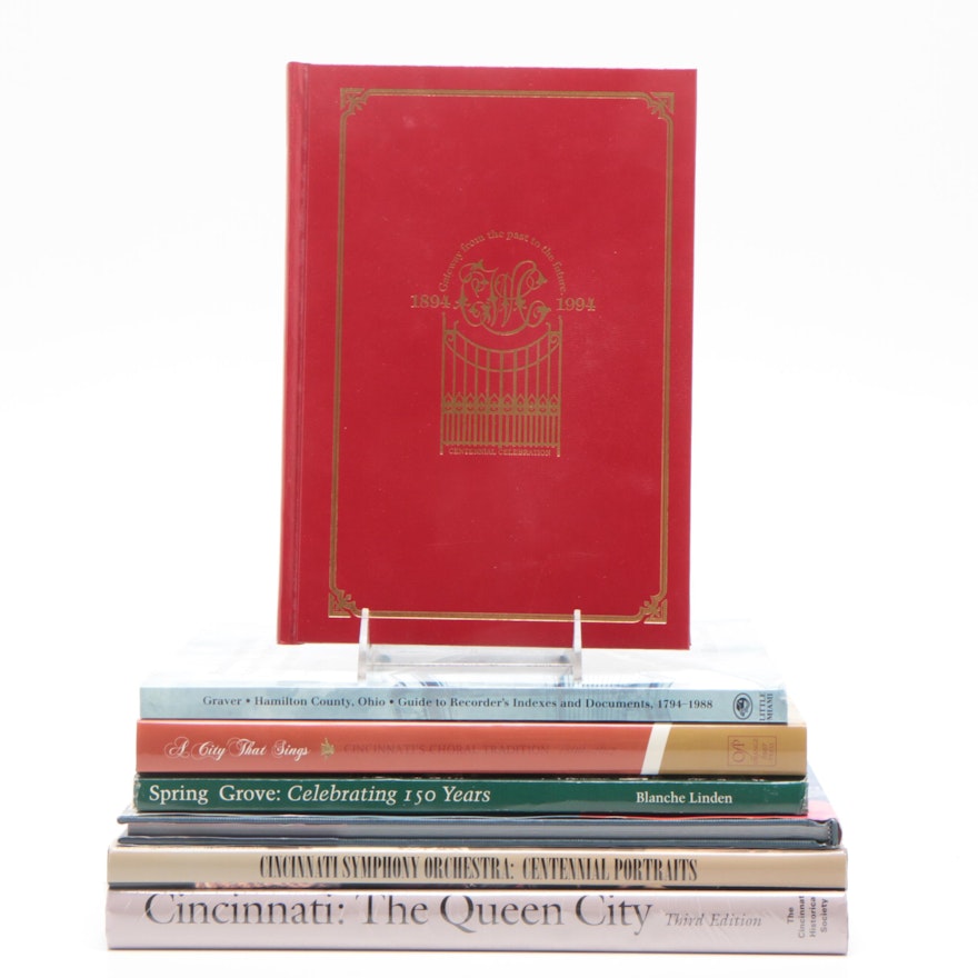 Signed "Cincinnati, City of Seven Hills and Five Inclines" and Other Books