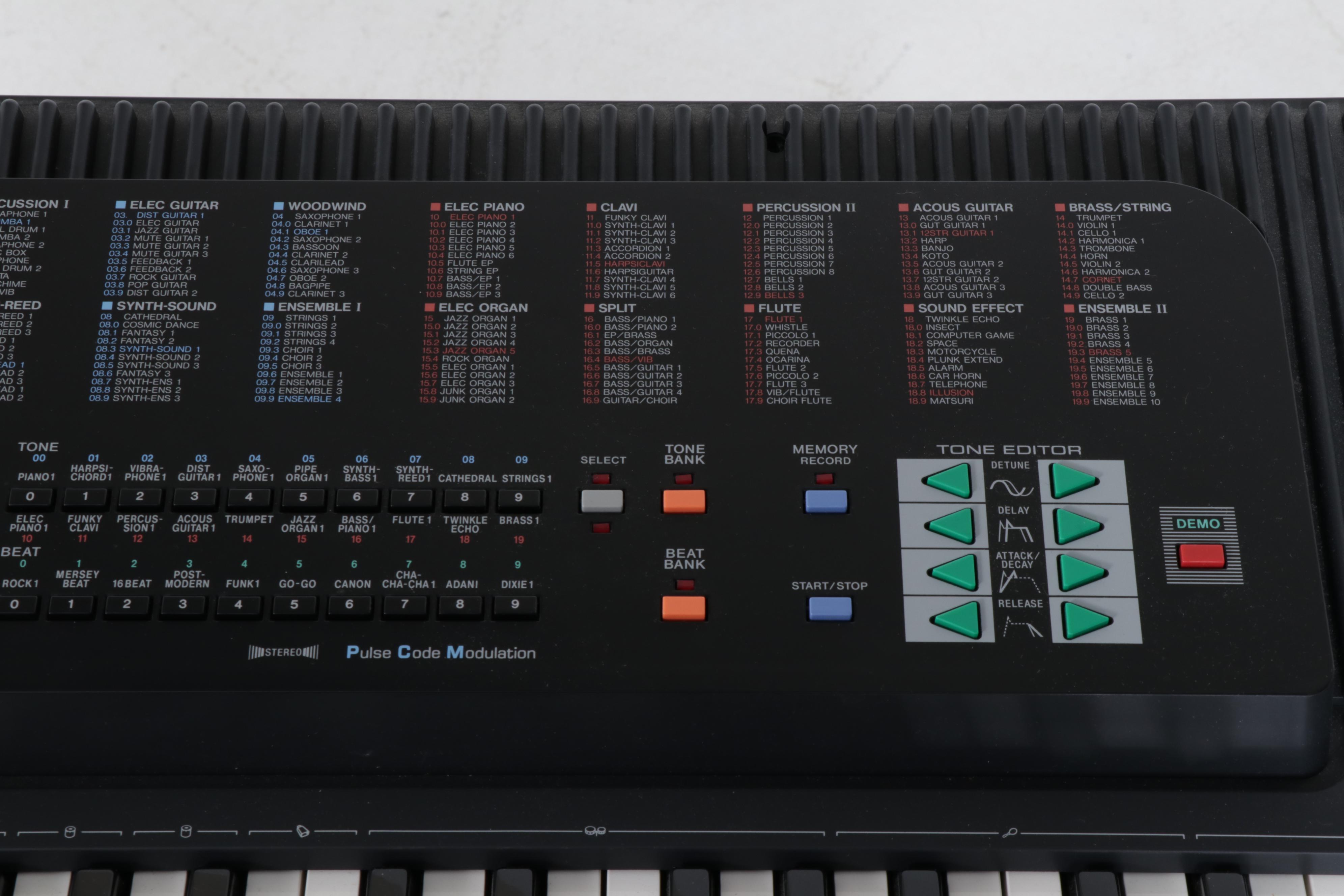 Casio ToneBank CT-670 Electronic Keyboard