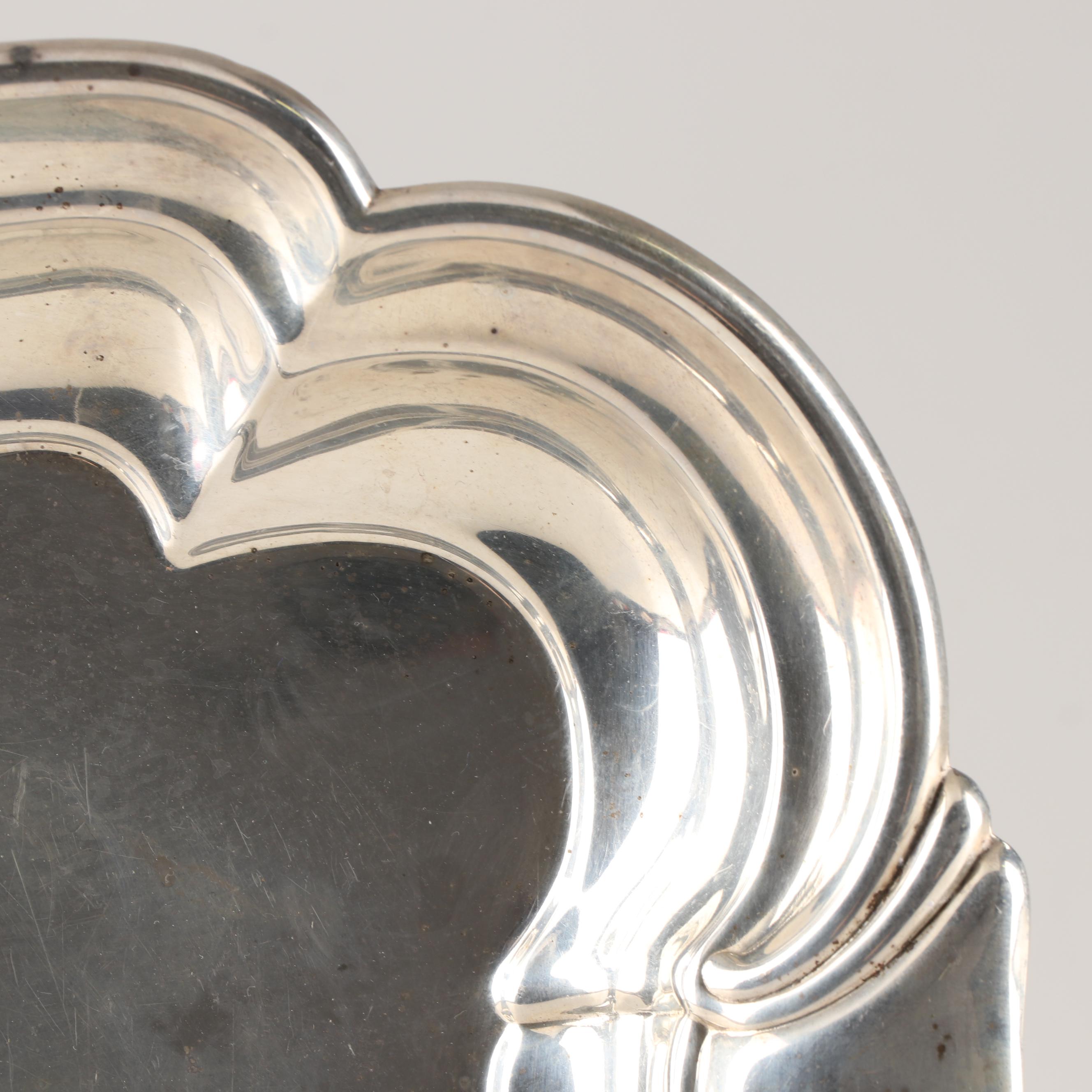 International Sterling Silver Rectangular Serving Tray