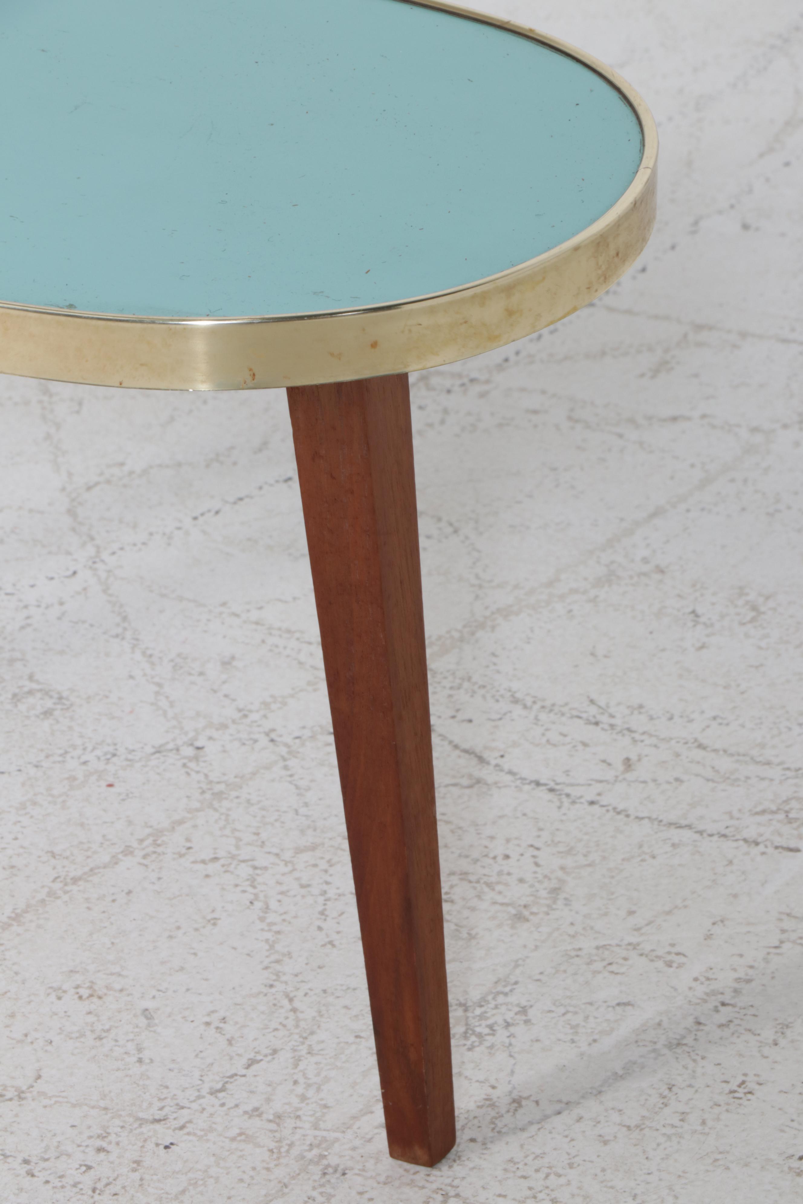 Mid Century Modern Wood and Laminate Multi-Tier Plant Stand, Mid-20th Century